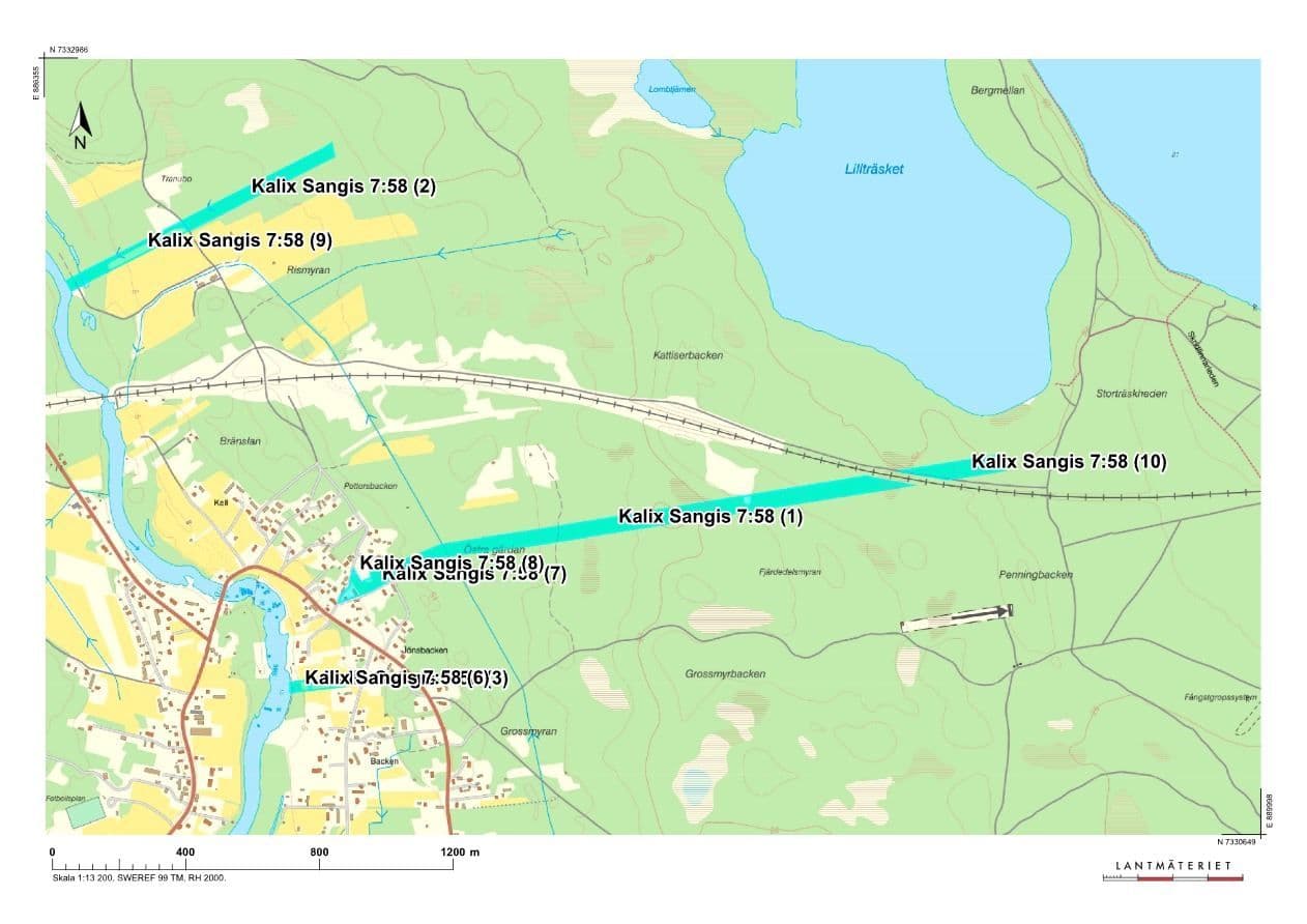 Sangis 7:58 samtliga skiften förutom skifte 41