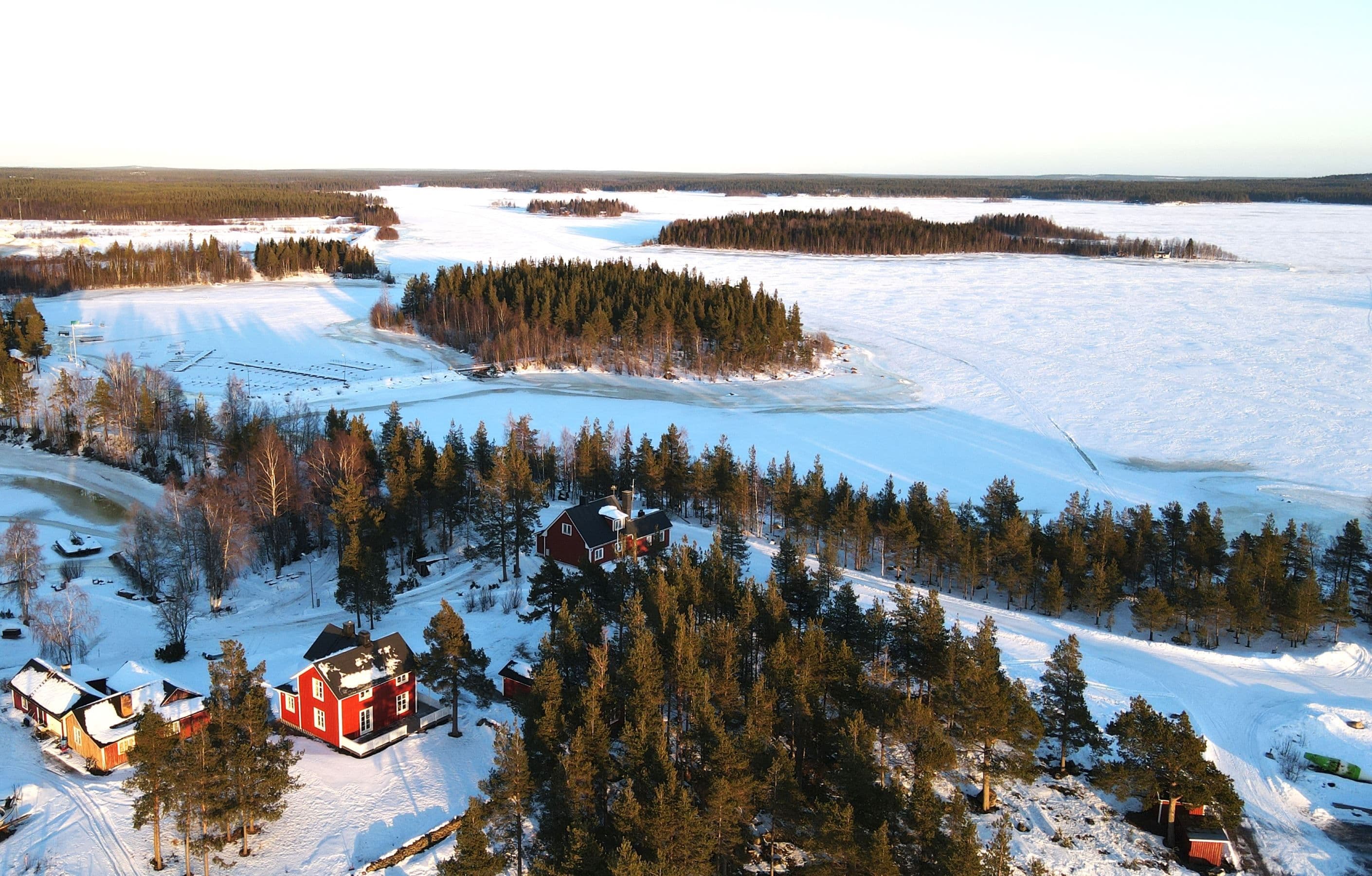 Vackert landskap.