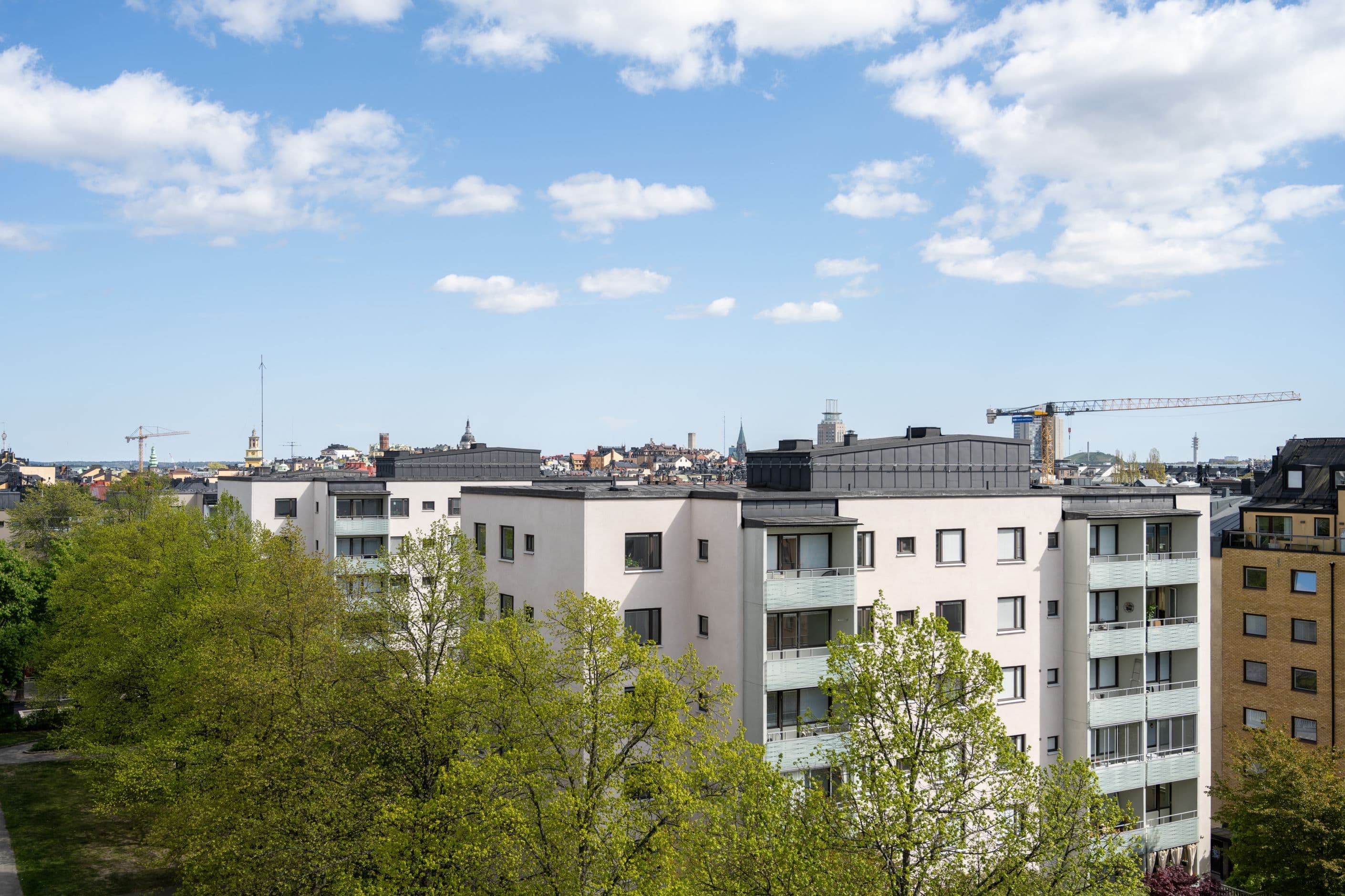 Utsikt från balkongen
