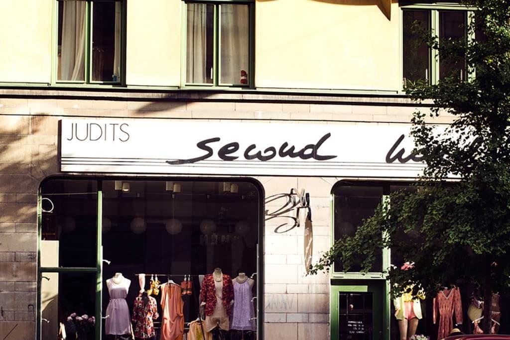 Judiths second hand på Hornsgatan