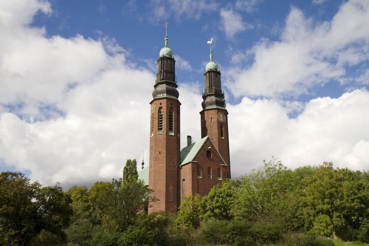 Högalidskyrkan med de vackra tornen.
