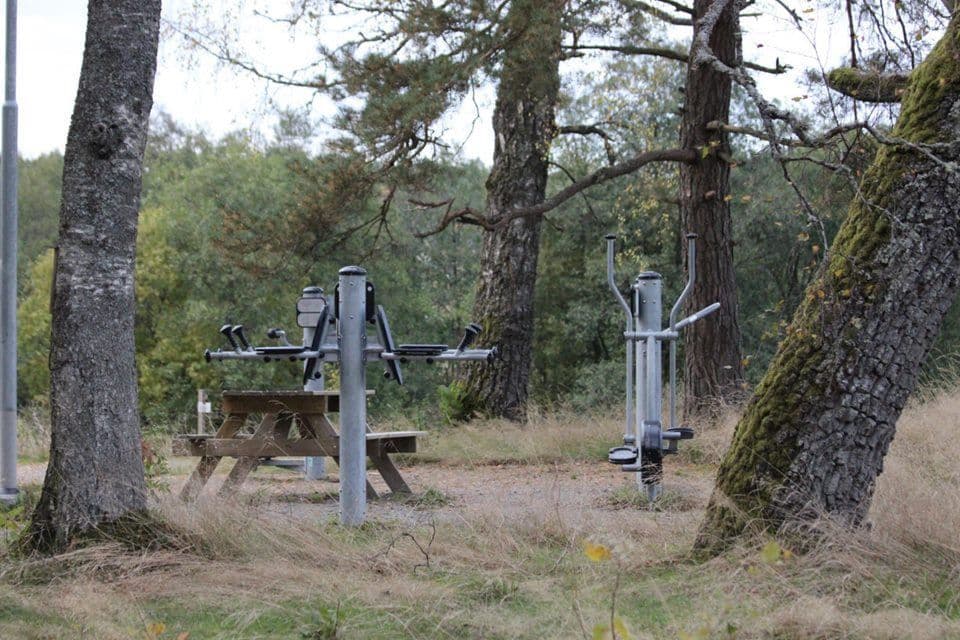 Motionsredskap vid slingan