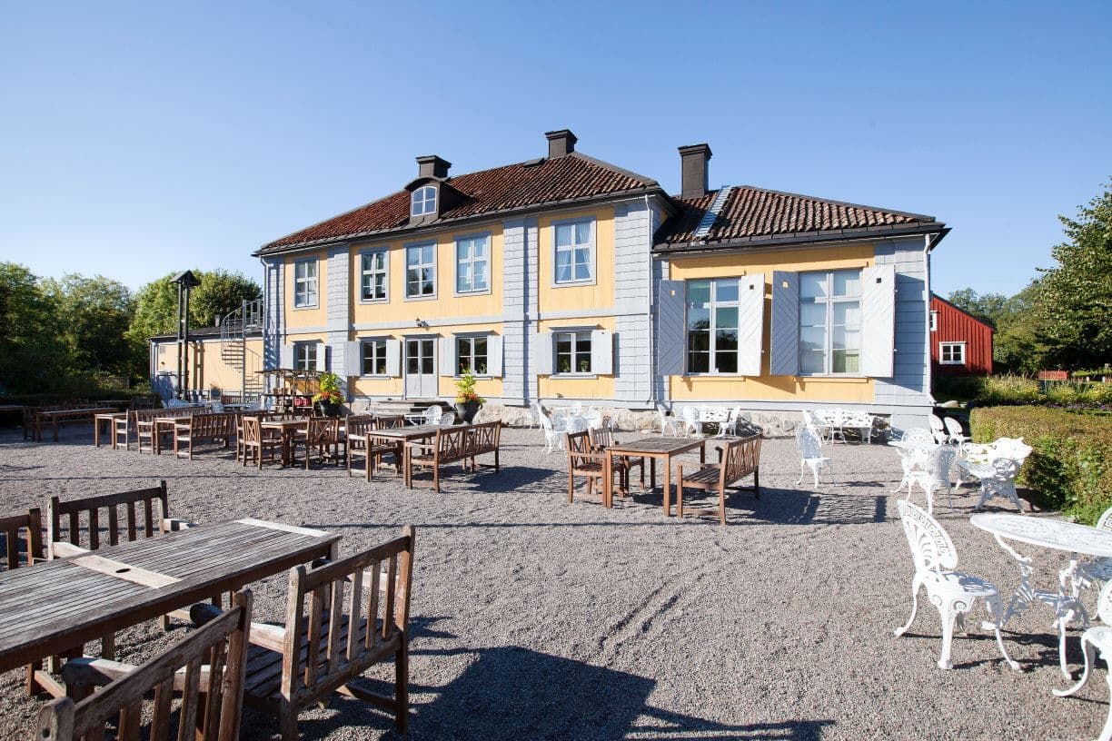 Nyckelvikens Herrgård med mysigt café