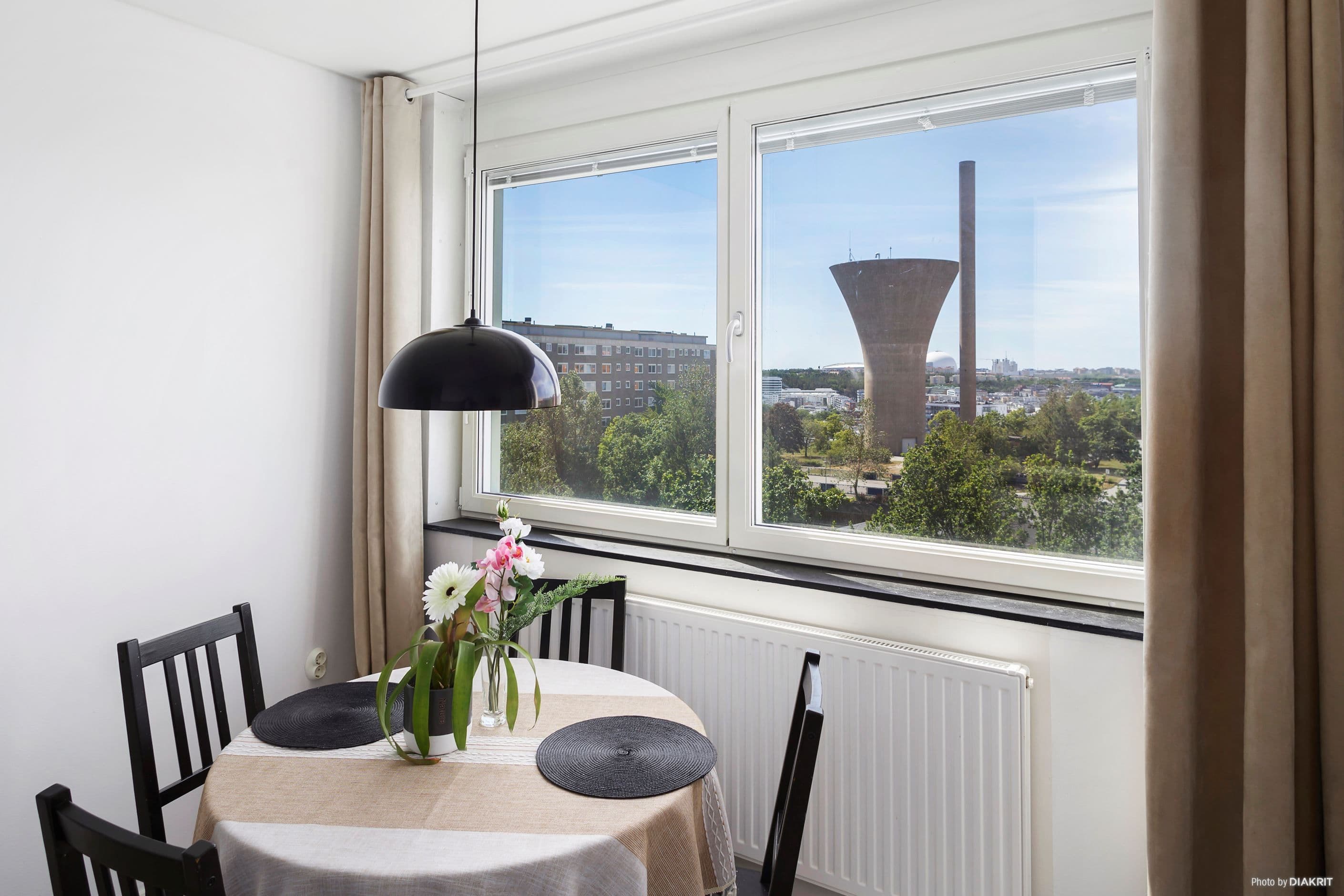 Utsikt från köksfönstret