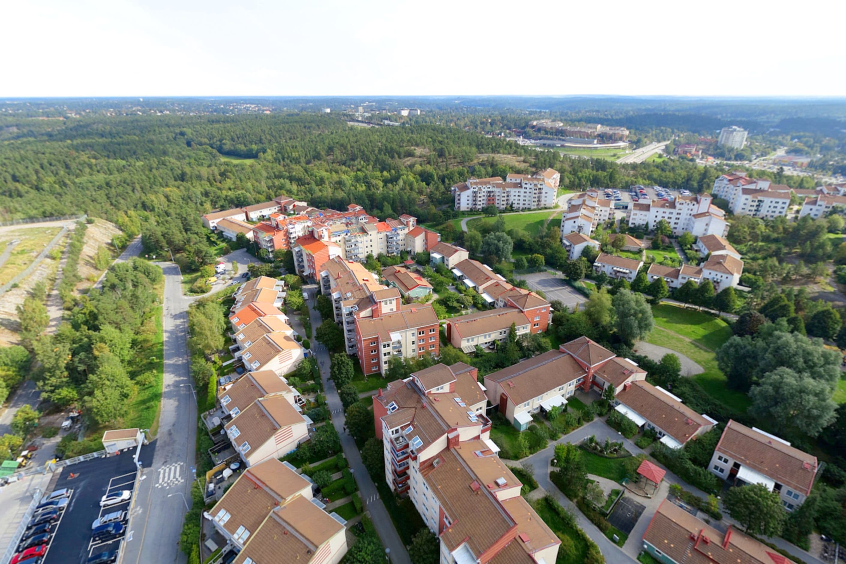 Flygfoto Jarlaberg