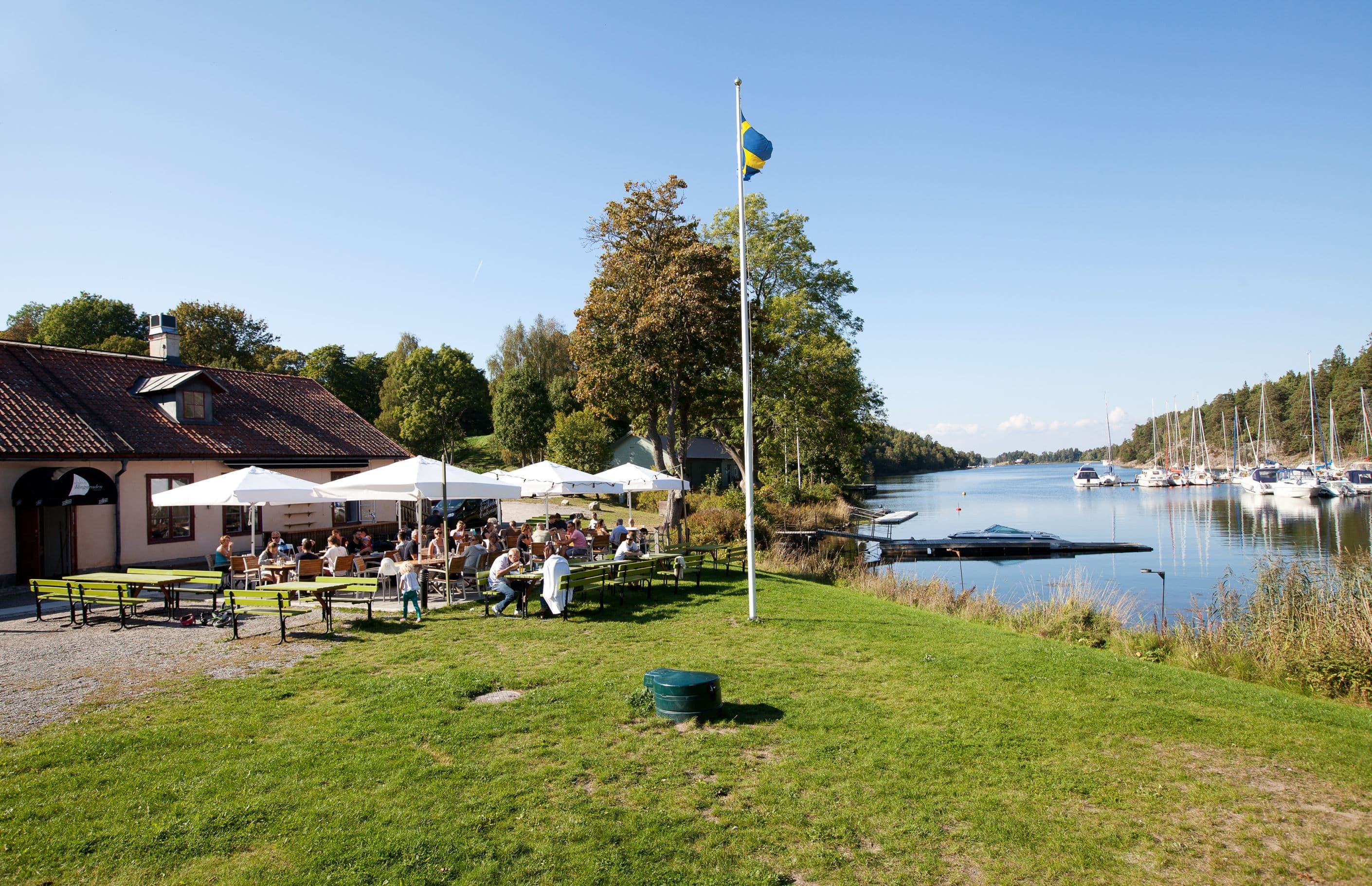 Restaurang Långa Raden vid Velamsund