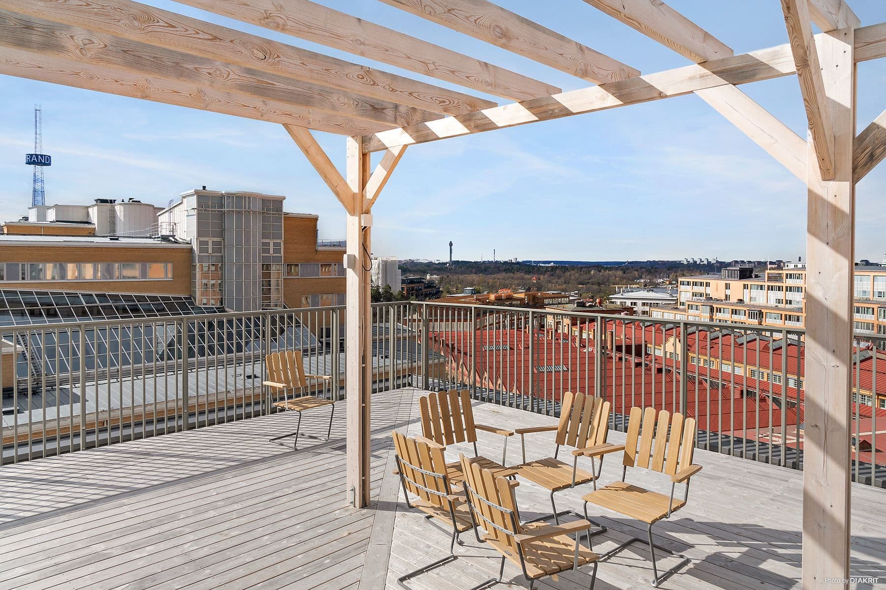 Brf Verkstadens gemensamma takterrass