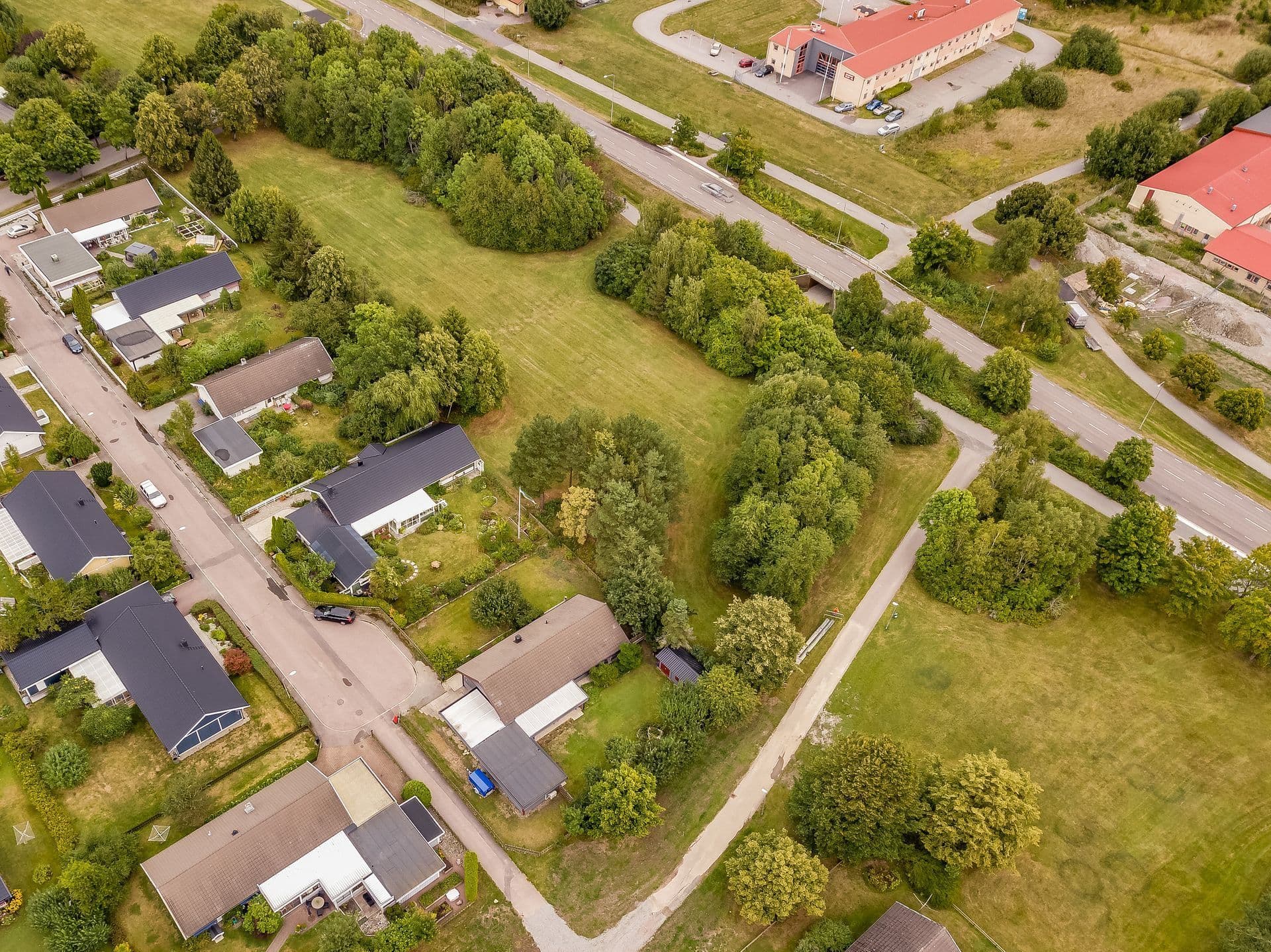 Härlig hörntomt