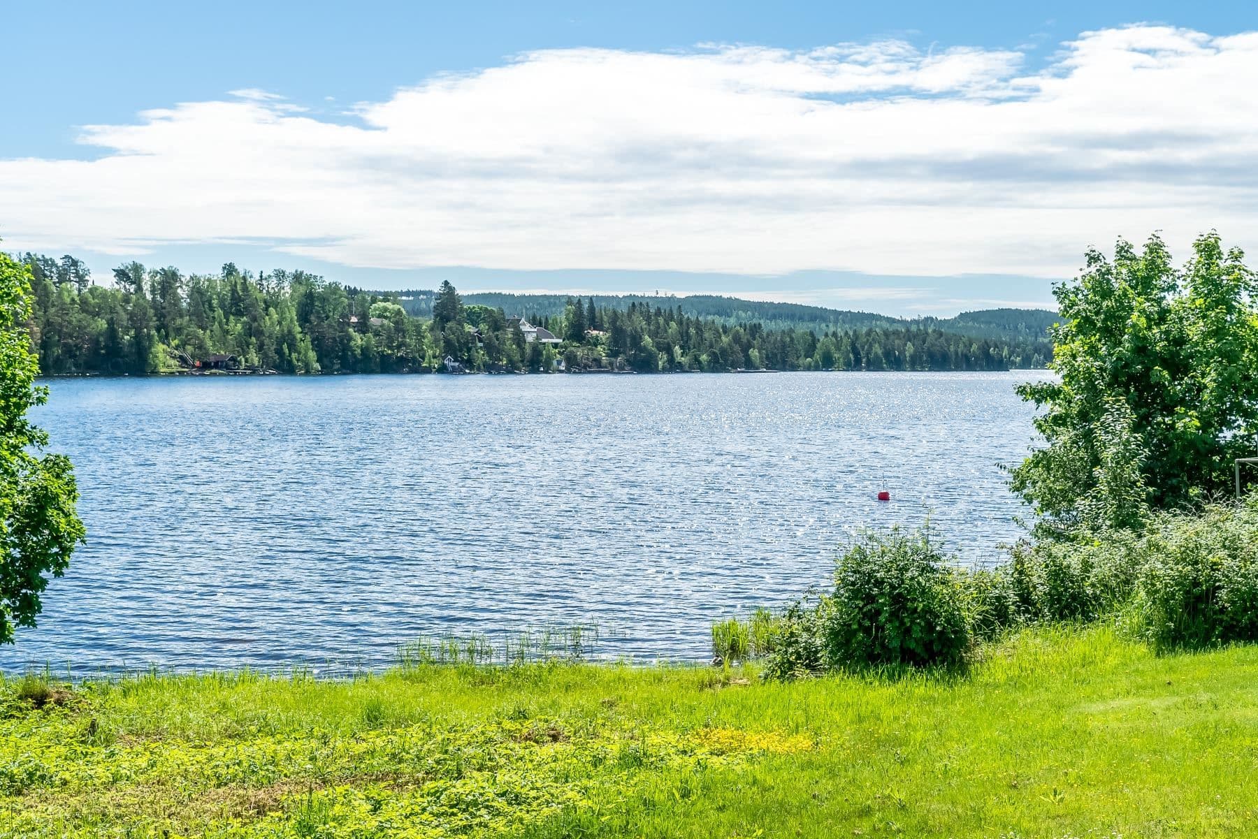 Vy från tomten