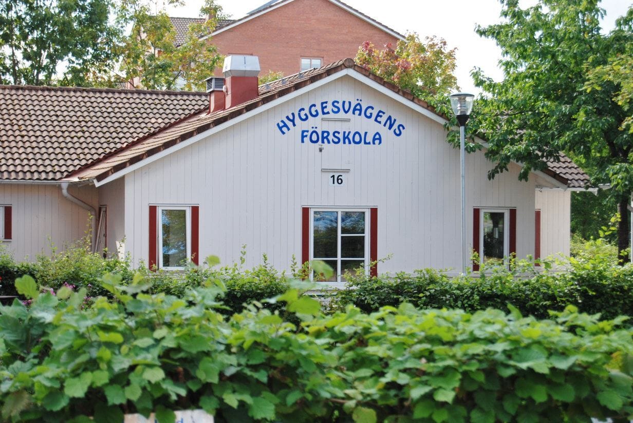 Hyggesvägens förskola finner ni alldeles i grannskapet