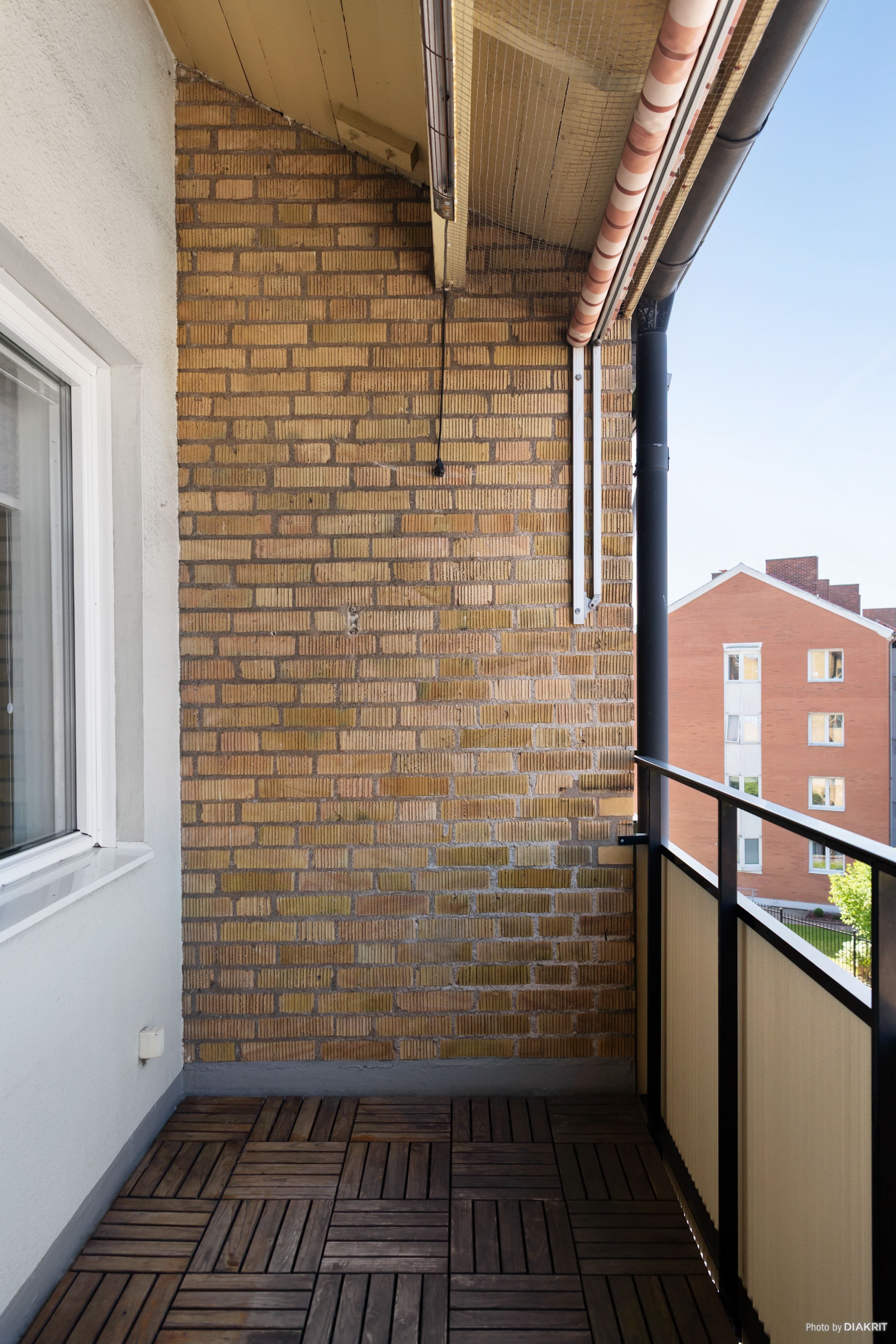 Balkong med utsikt