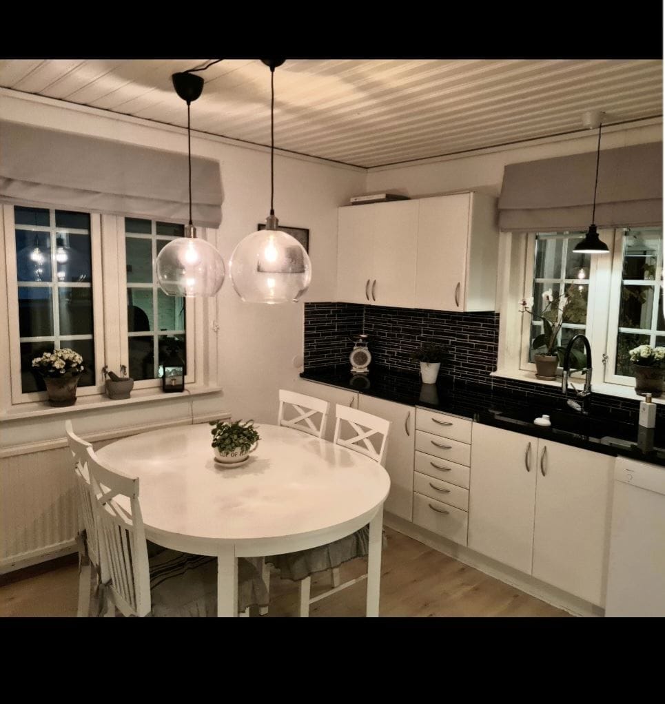 Kök med matplats