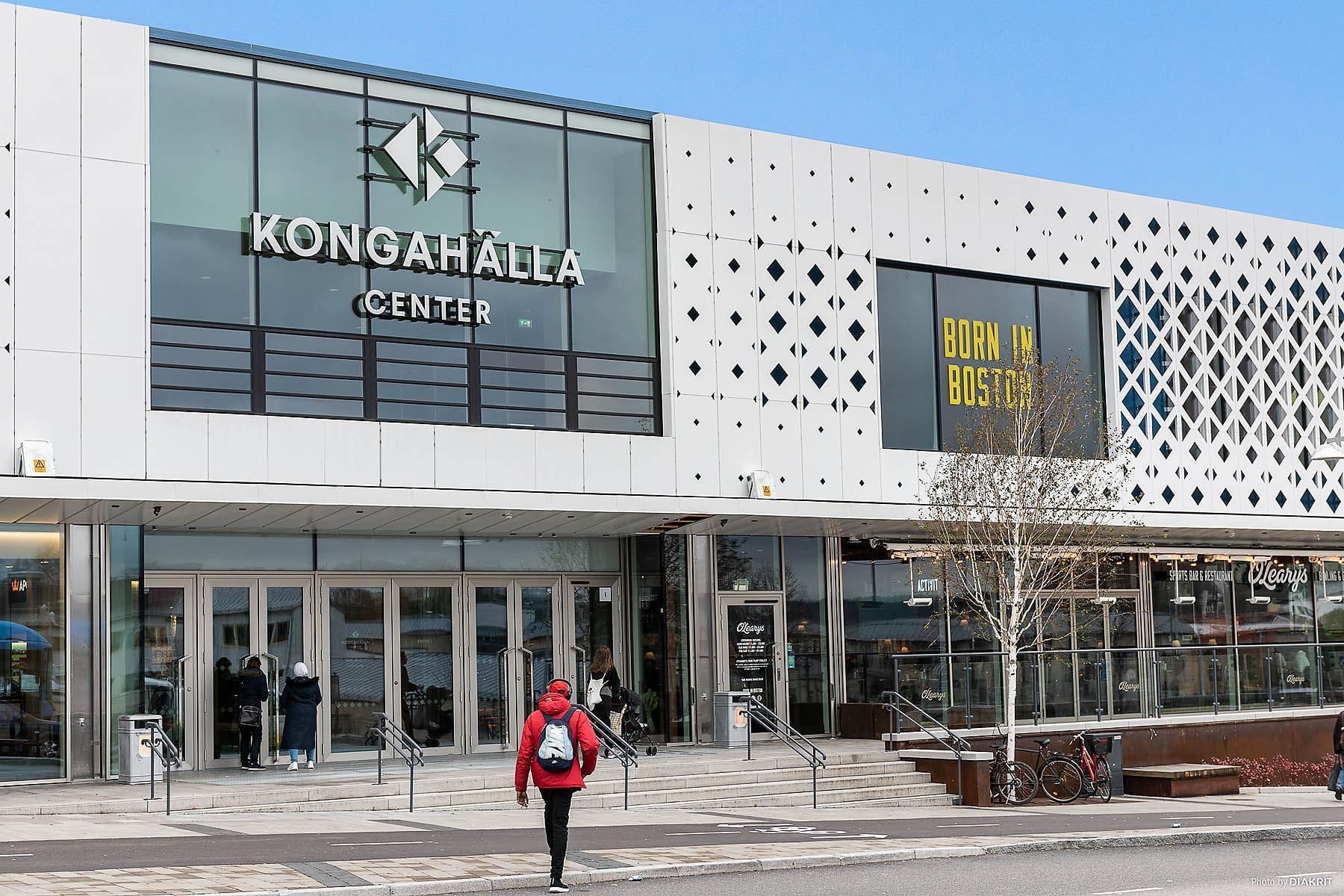 Nya Kongahälla center ligger också på promenadavstånd.