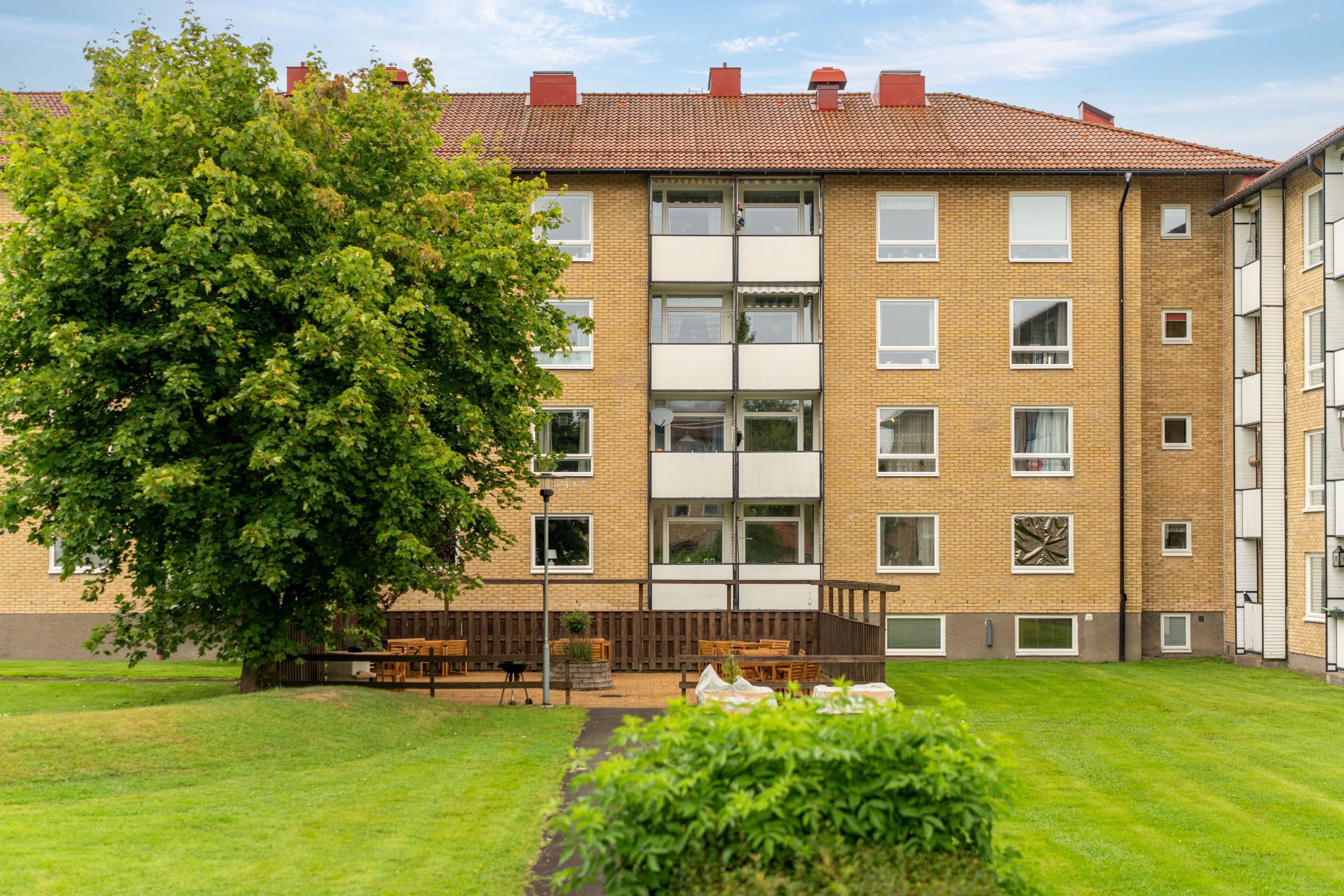 Populära och centrala Brf Storken.