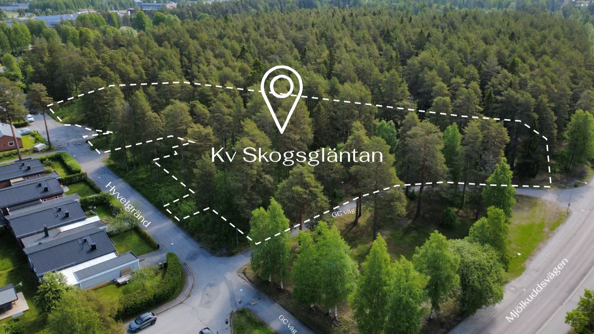 Notviken drönarvy
