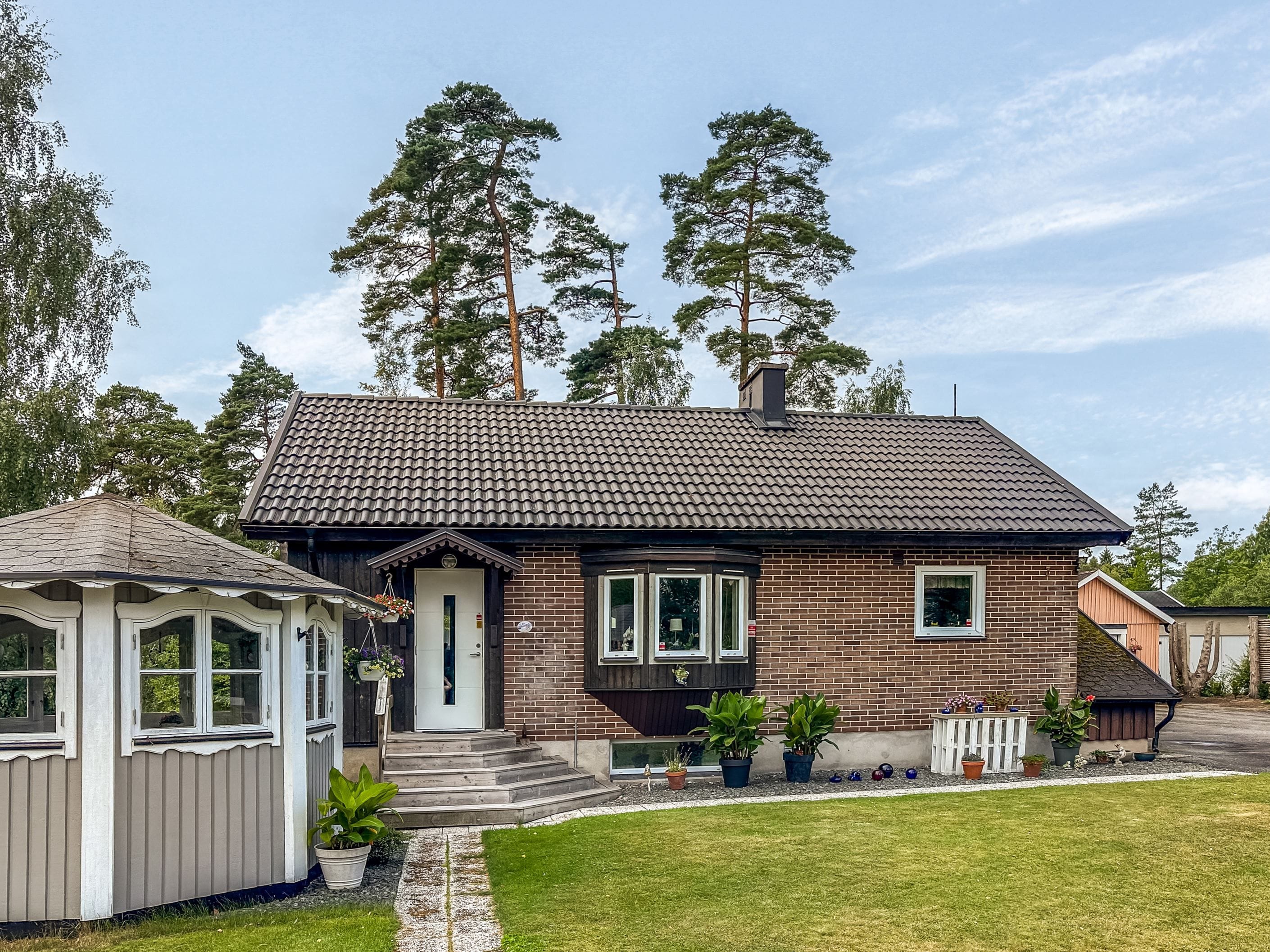 Lättskött tegelvilla