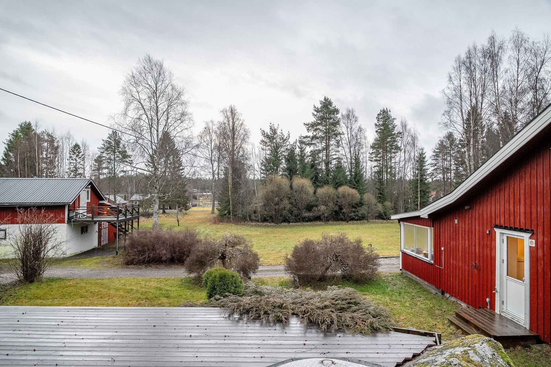 Vyn från bastun