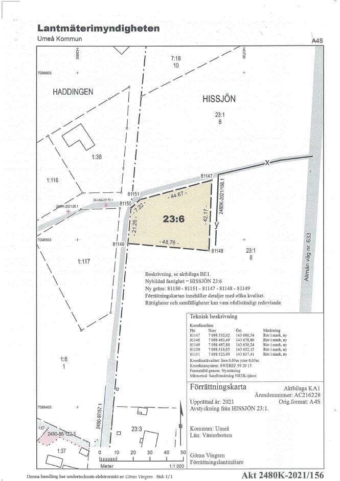 Hissjön 23 6