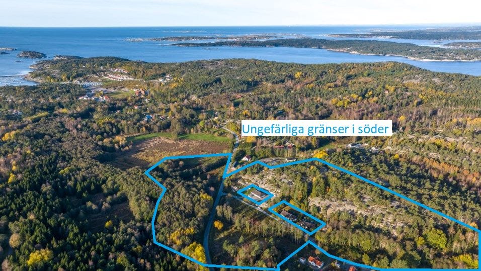 Södra delen av fastigheten