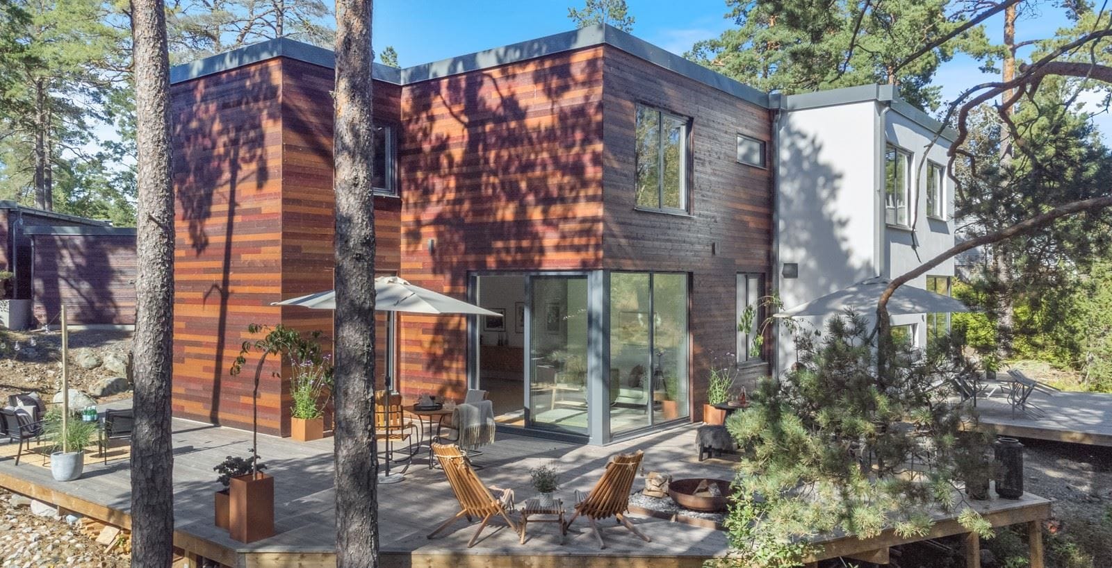 Parhus med lugnt och fint läge