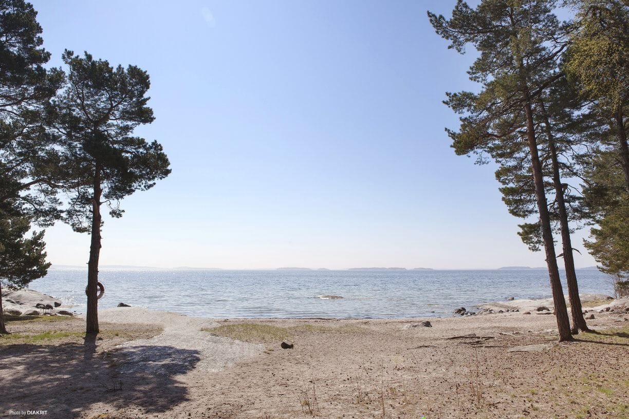 Stranden vid Björkvik