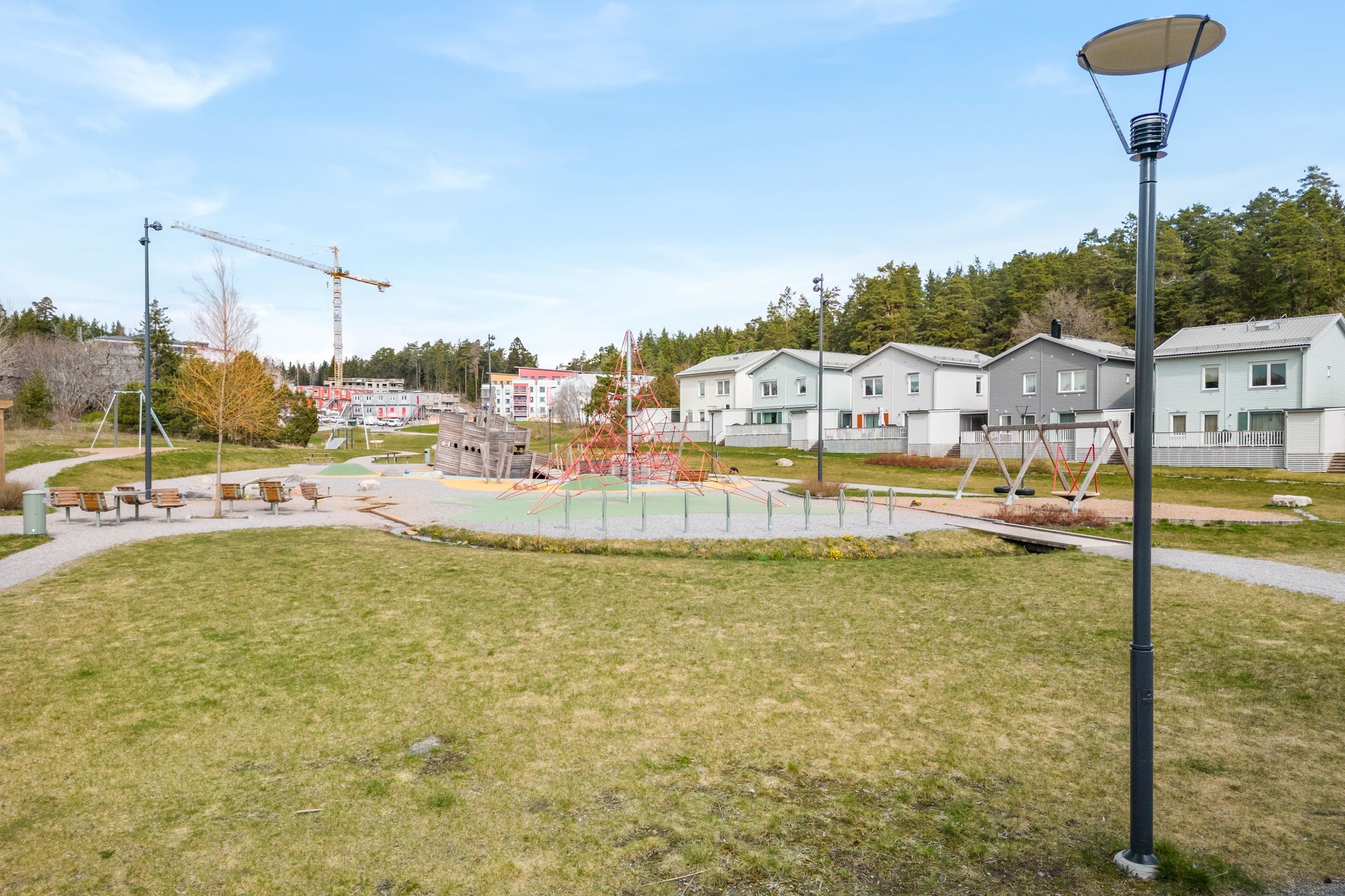 Lekplats i området