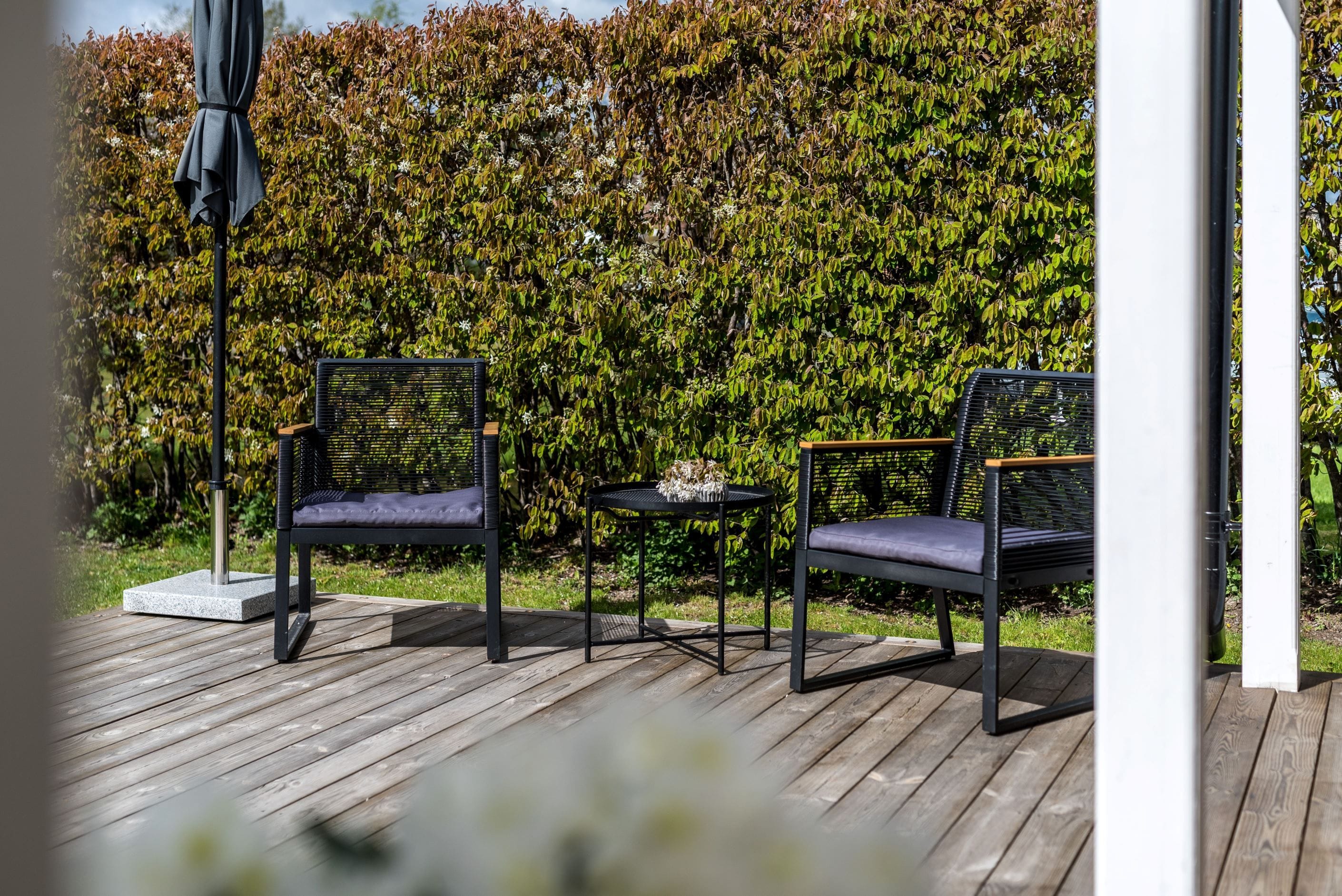Detaljbild uteplats