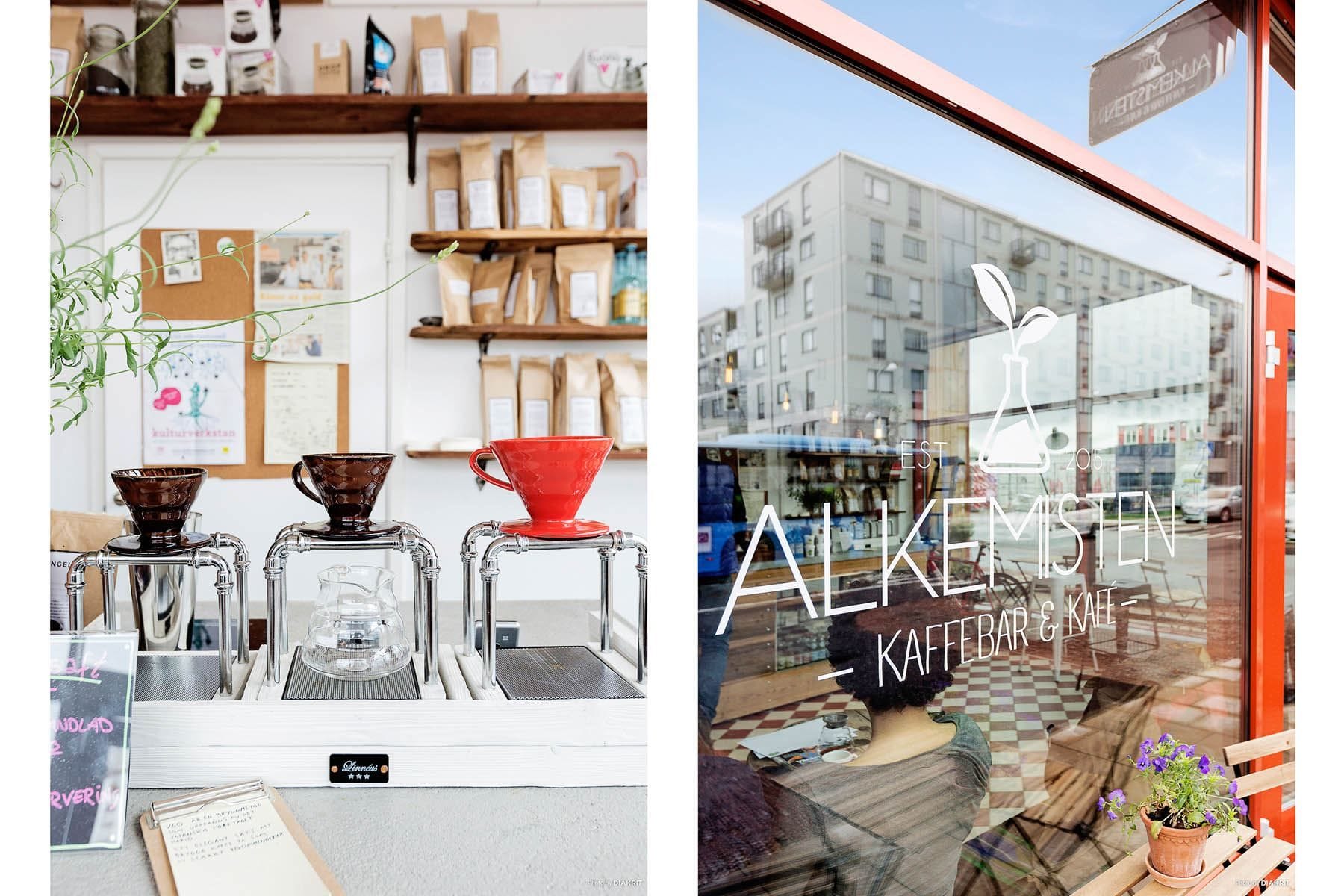 Alkemisten - omtyckt kaffebar/café i området