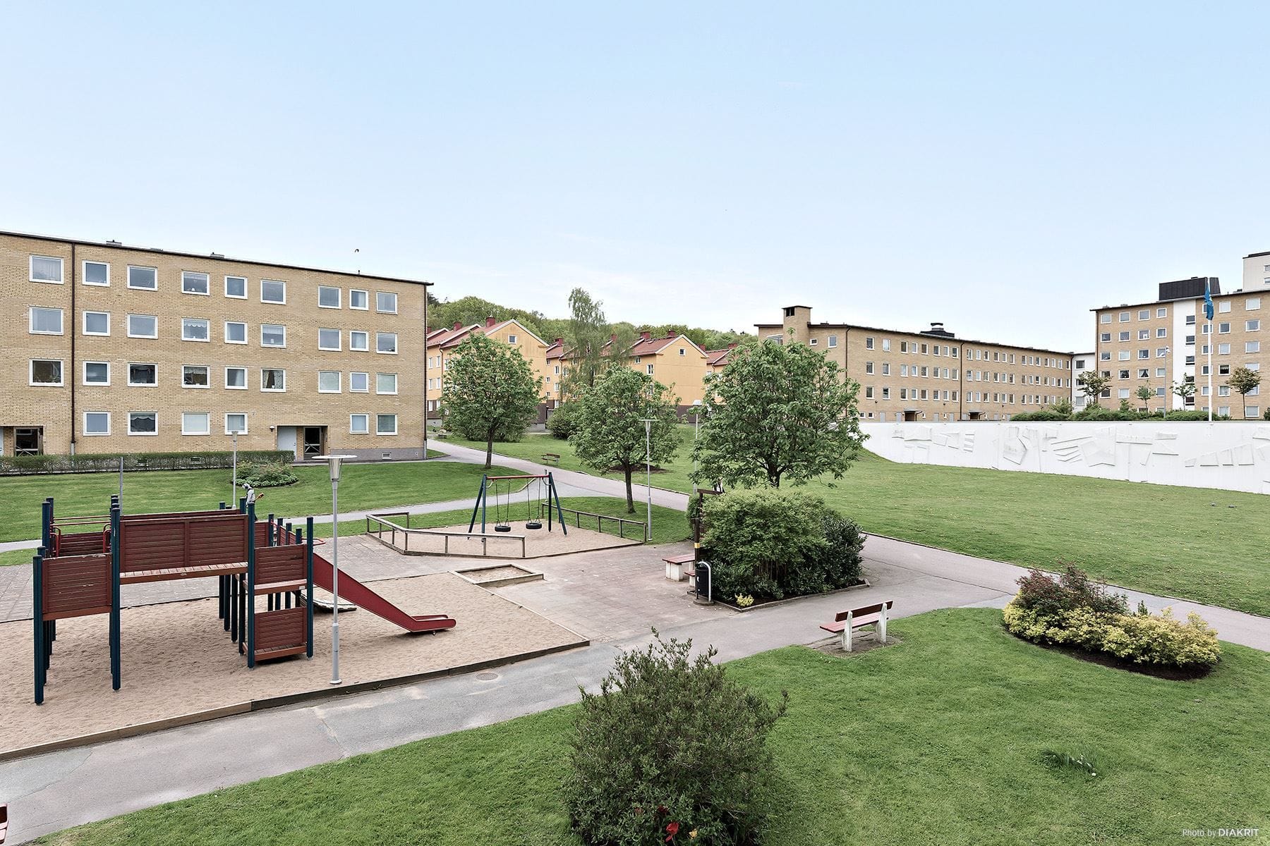 Vy från balkongen