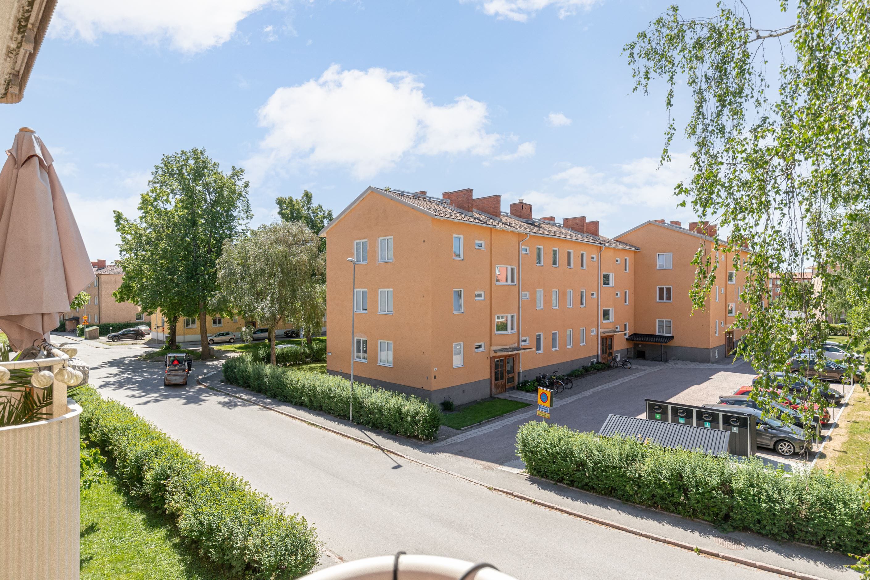 Utsikt från balkongen