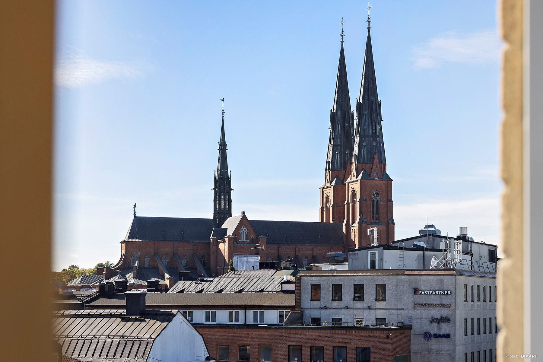 Utsikt över Domkyrkan