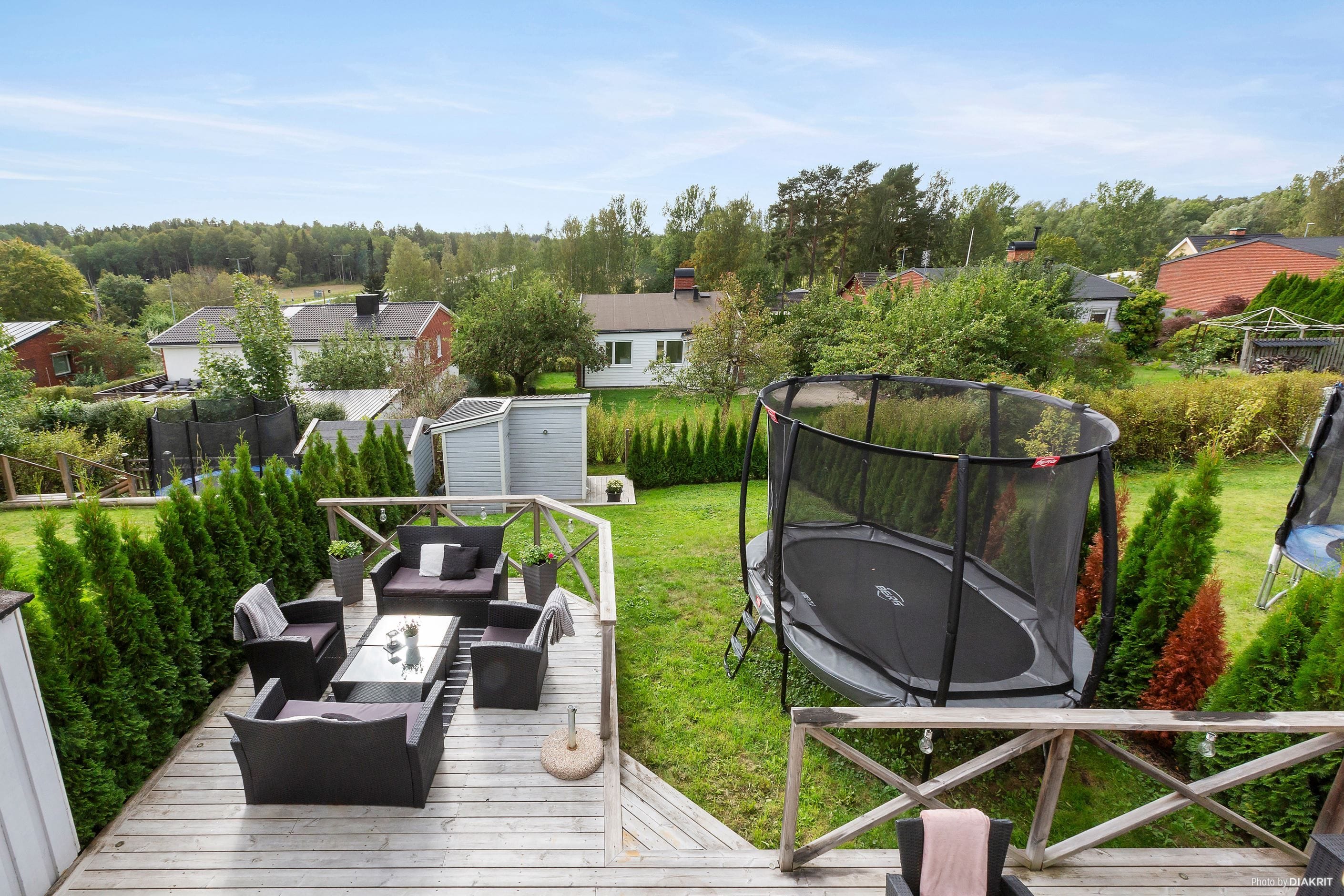 Vy från balkongen
