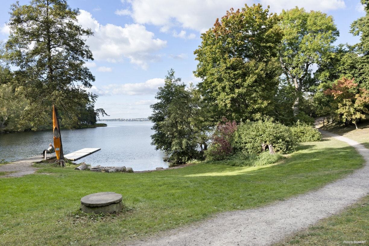 Badvik vid Görvelns slott