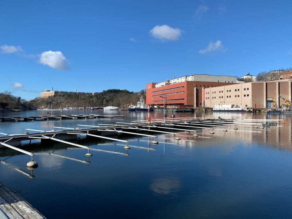 Småbåtshamn i Svindersvik