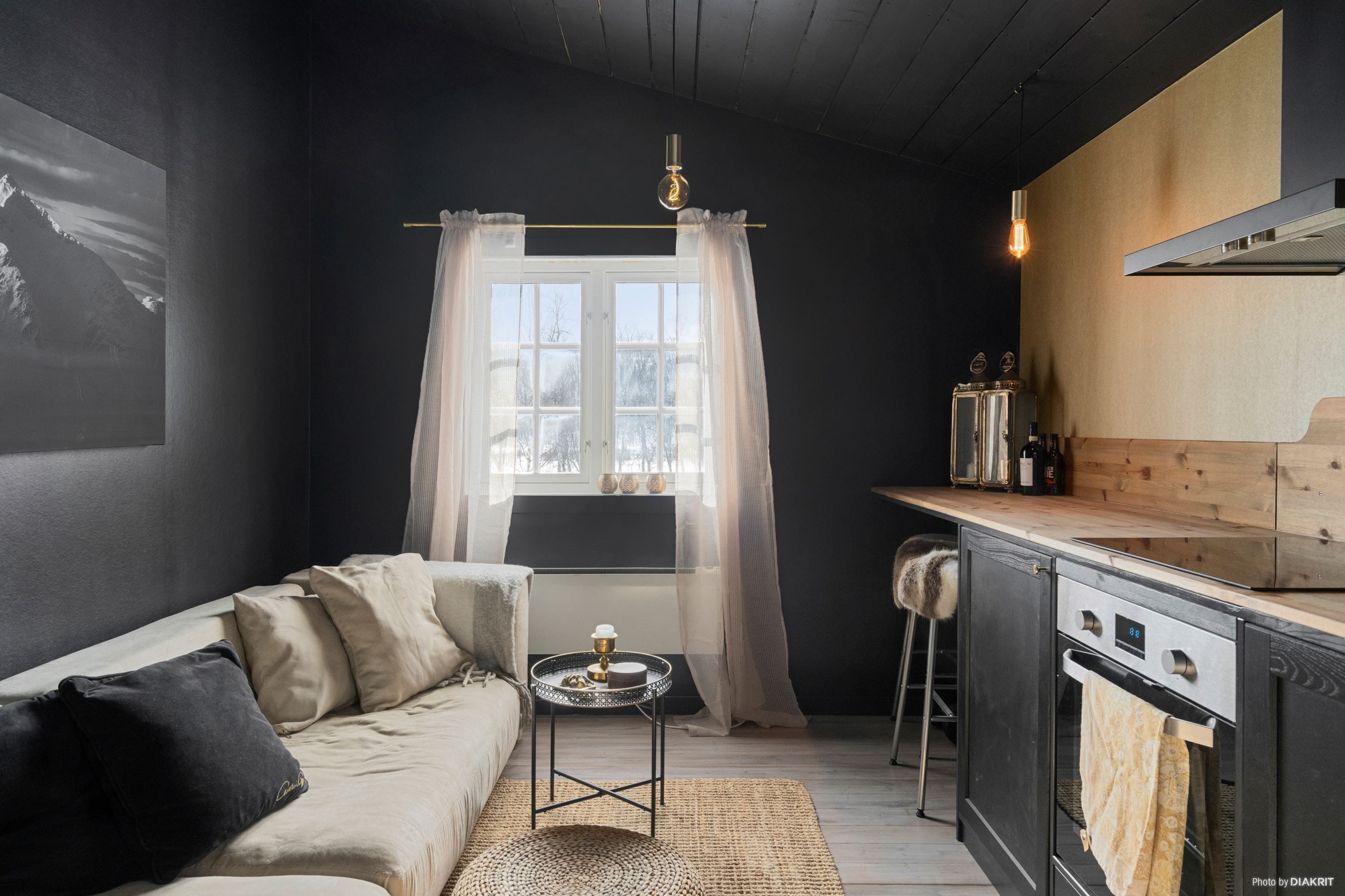 Kök/ allrum nedervåningen