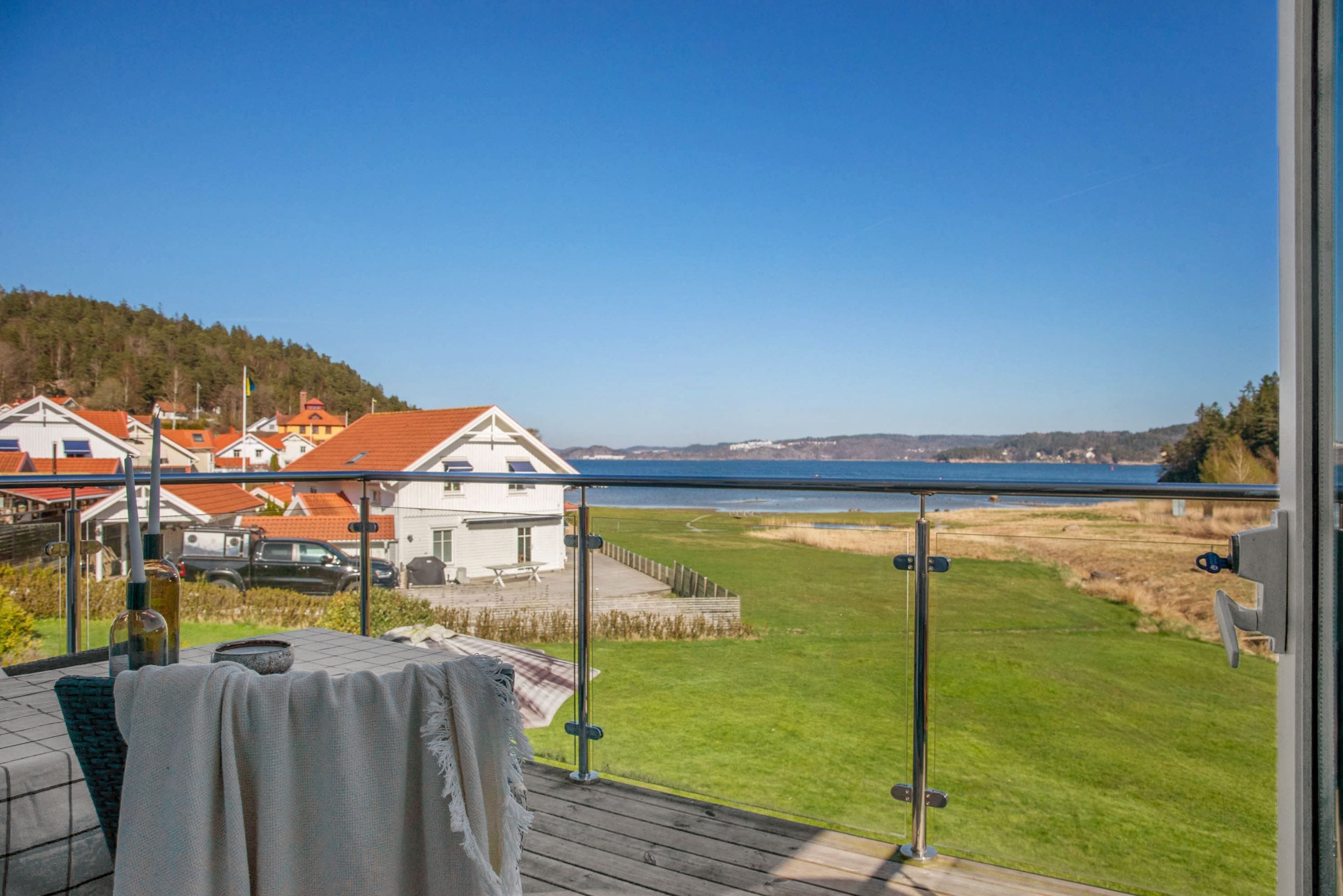 Balkong med utsikt