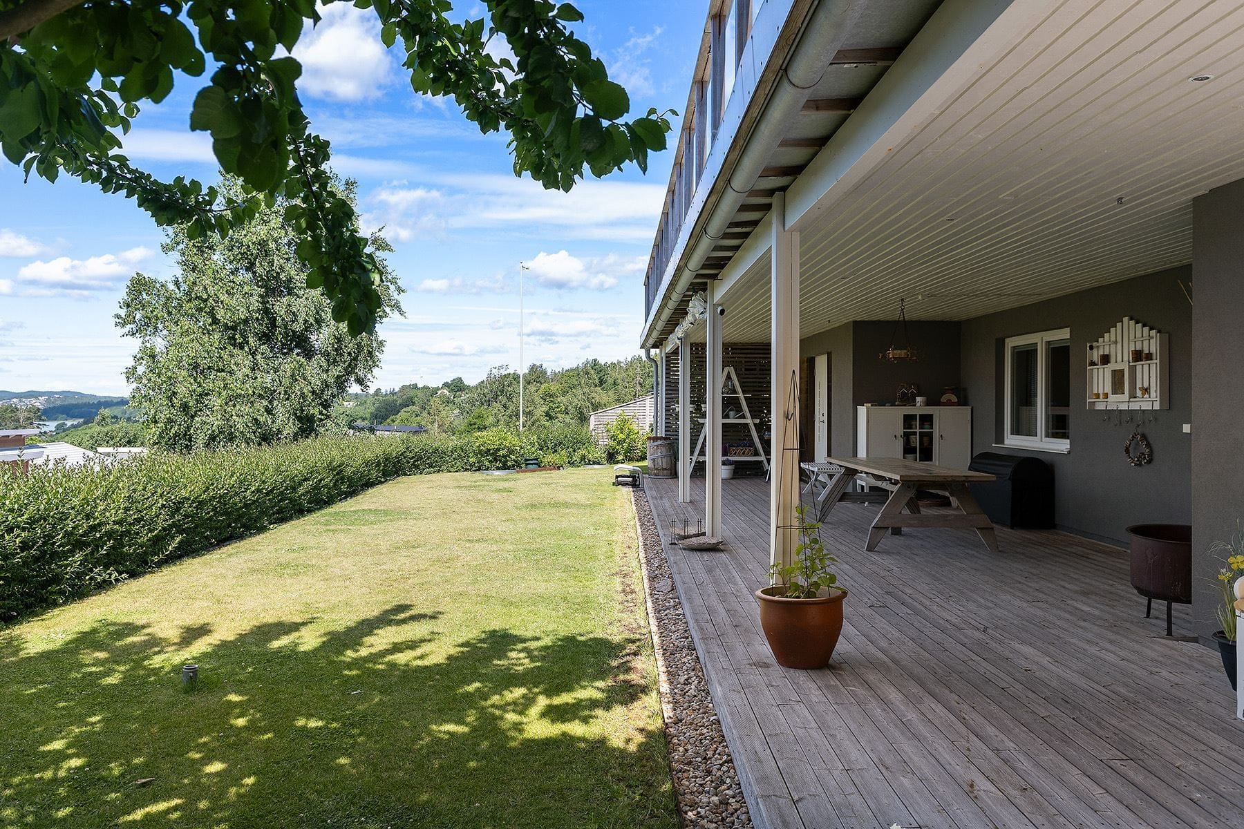 Trädgård