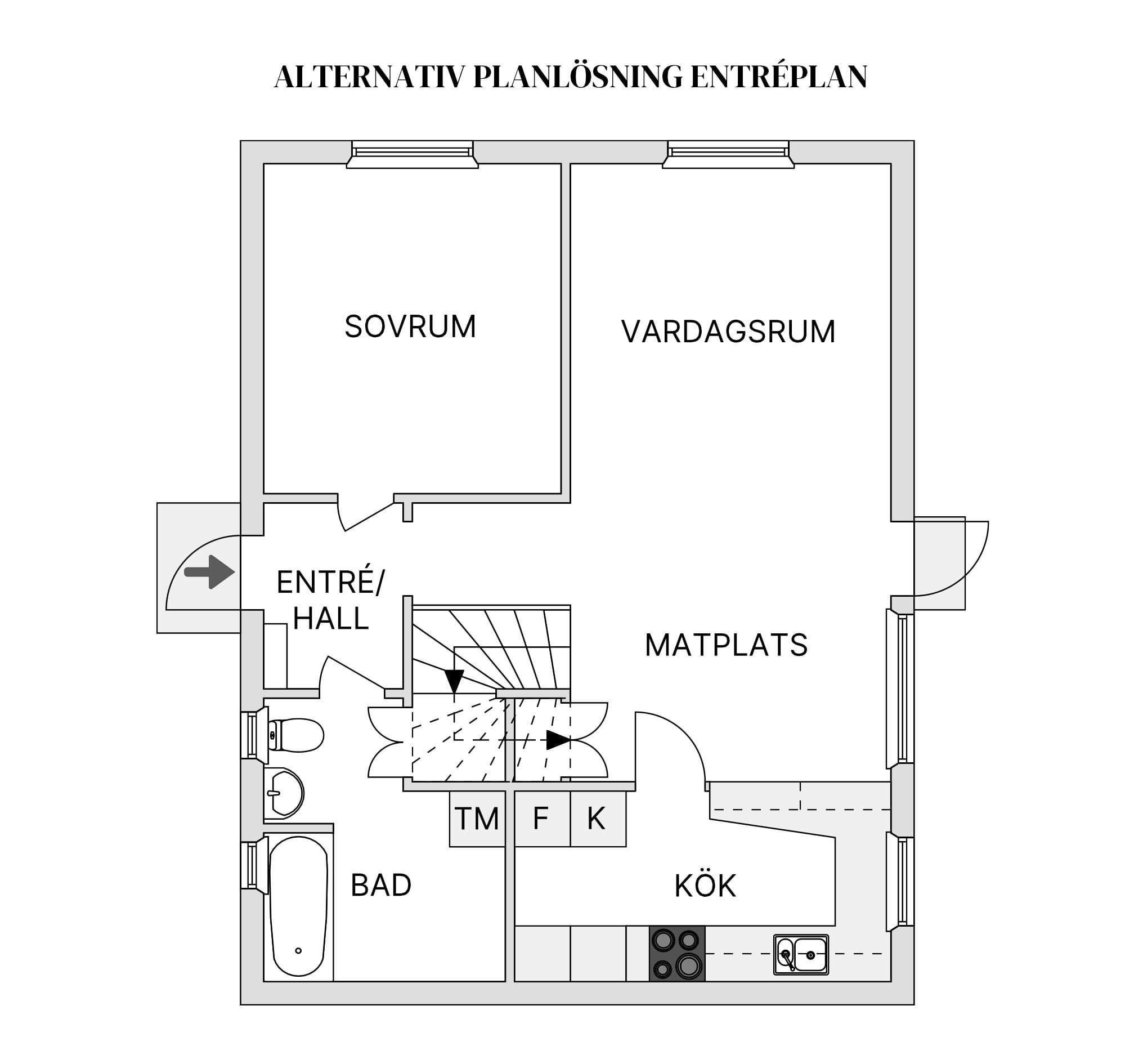 Alternativ planlösning EP