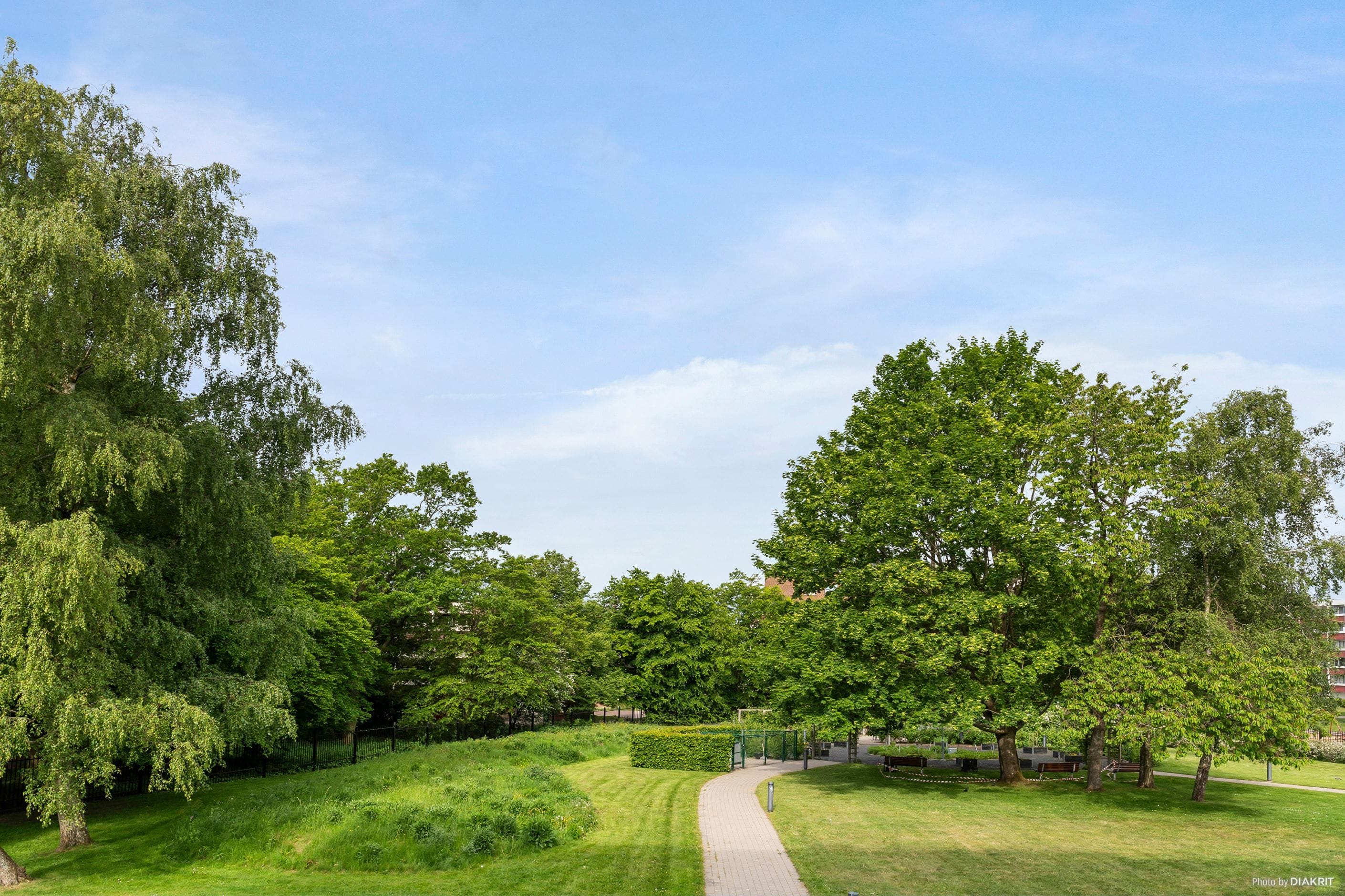 Utsikt från balkong
