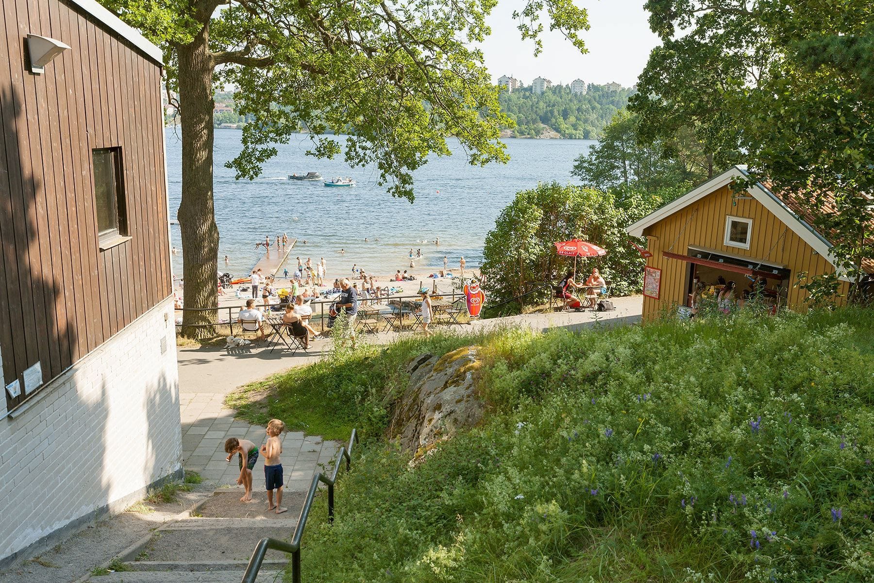 Solviksbadet i närområdet