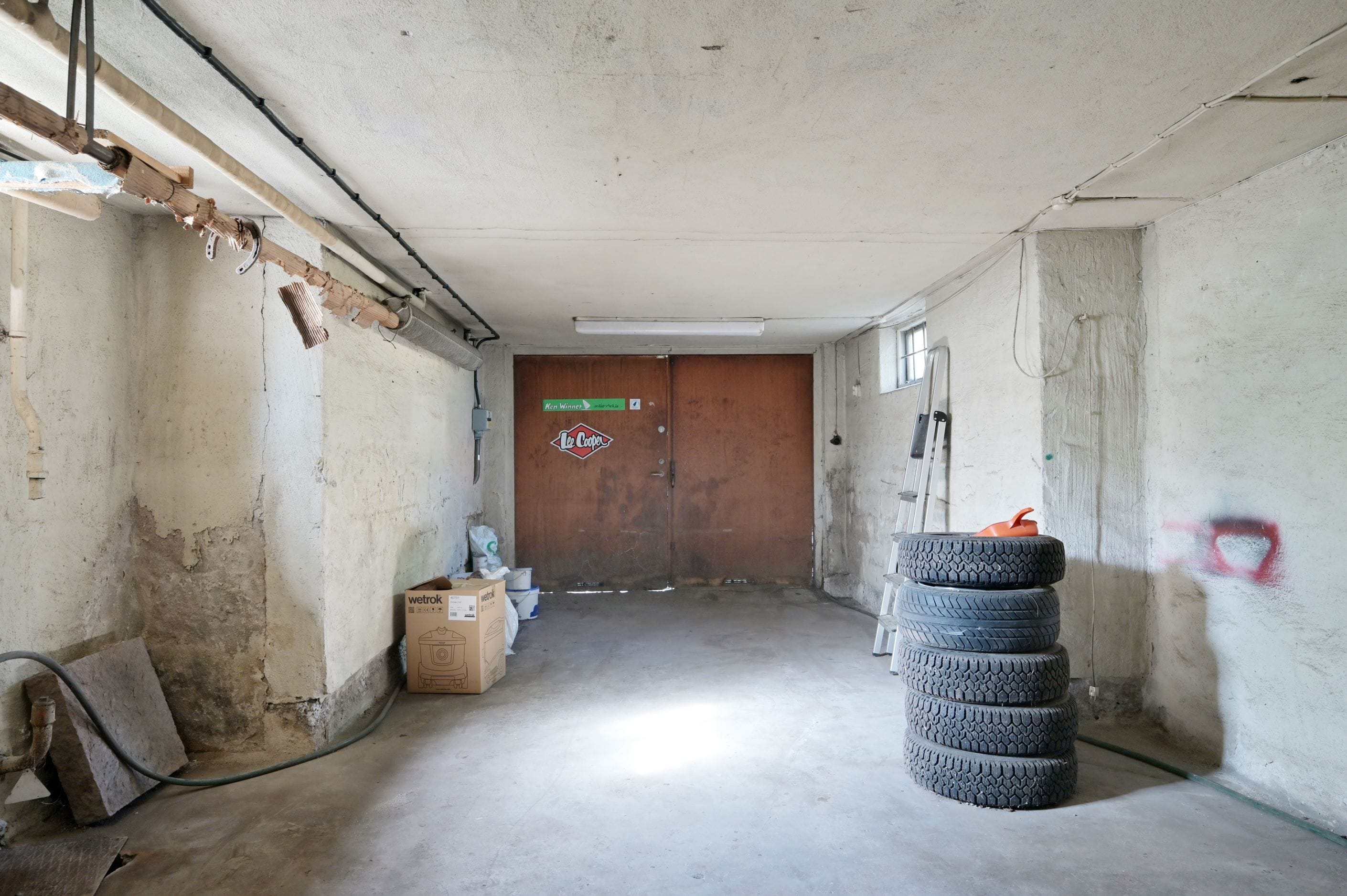Väl tilltaget garage