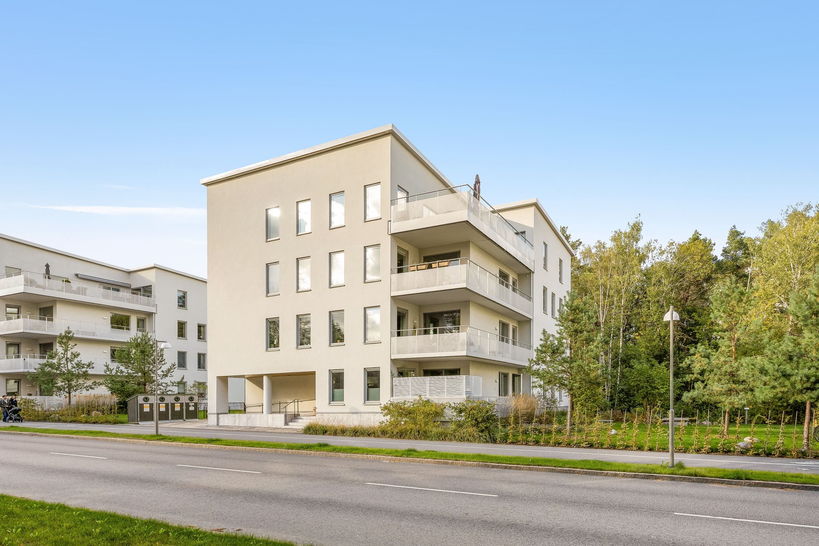 Ny fastighet med garanterad garageplats