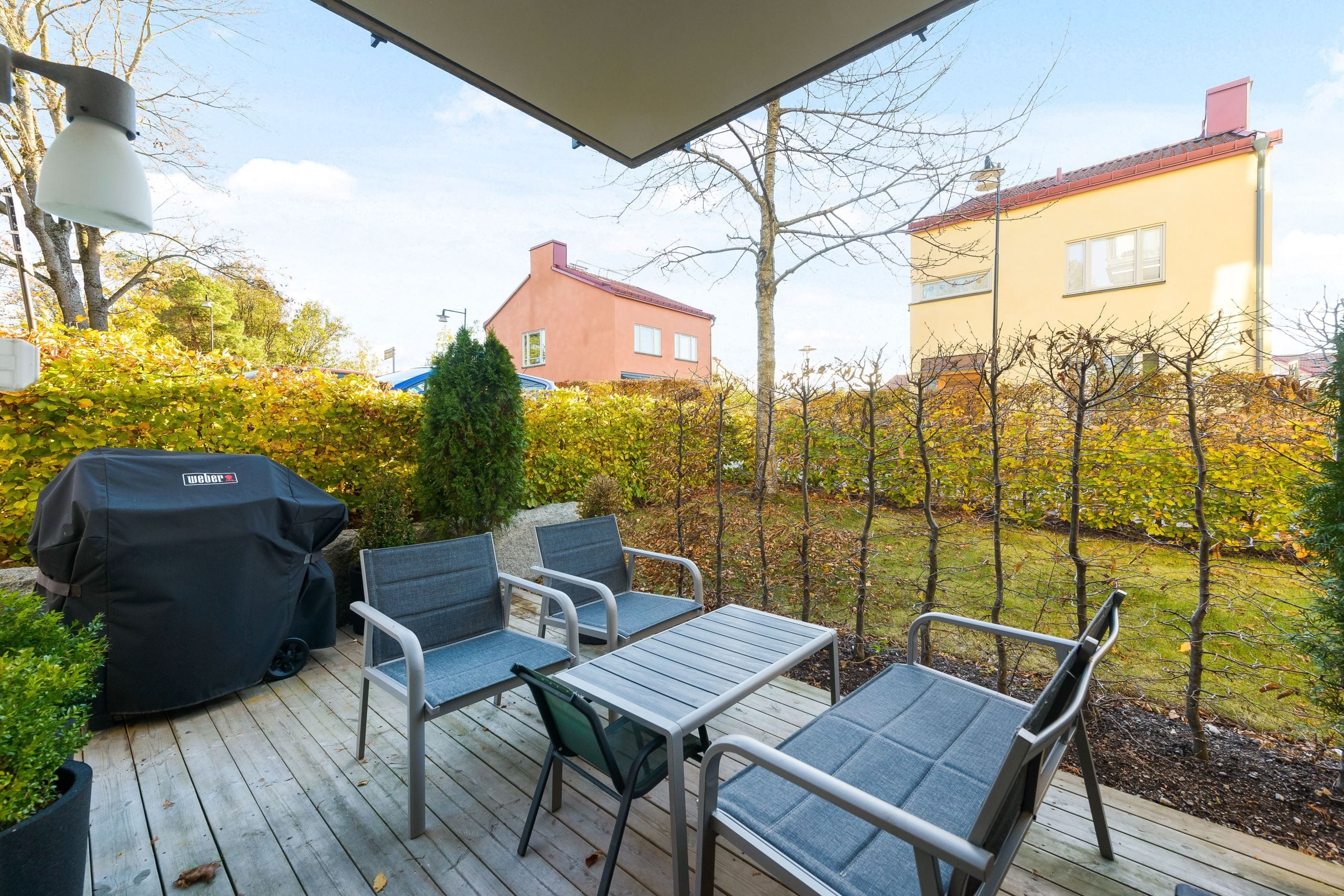 Uteplats i söderläge