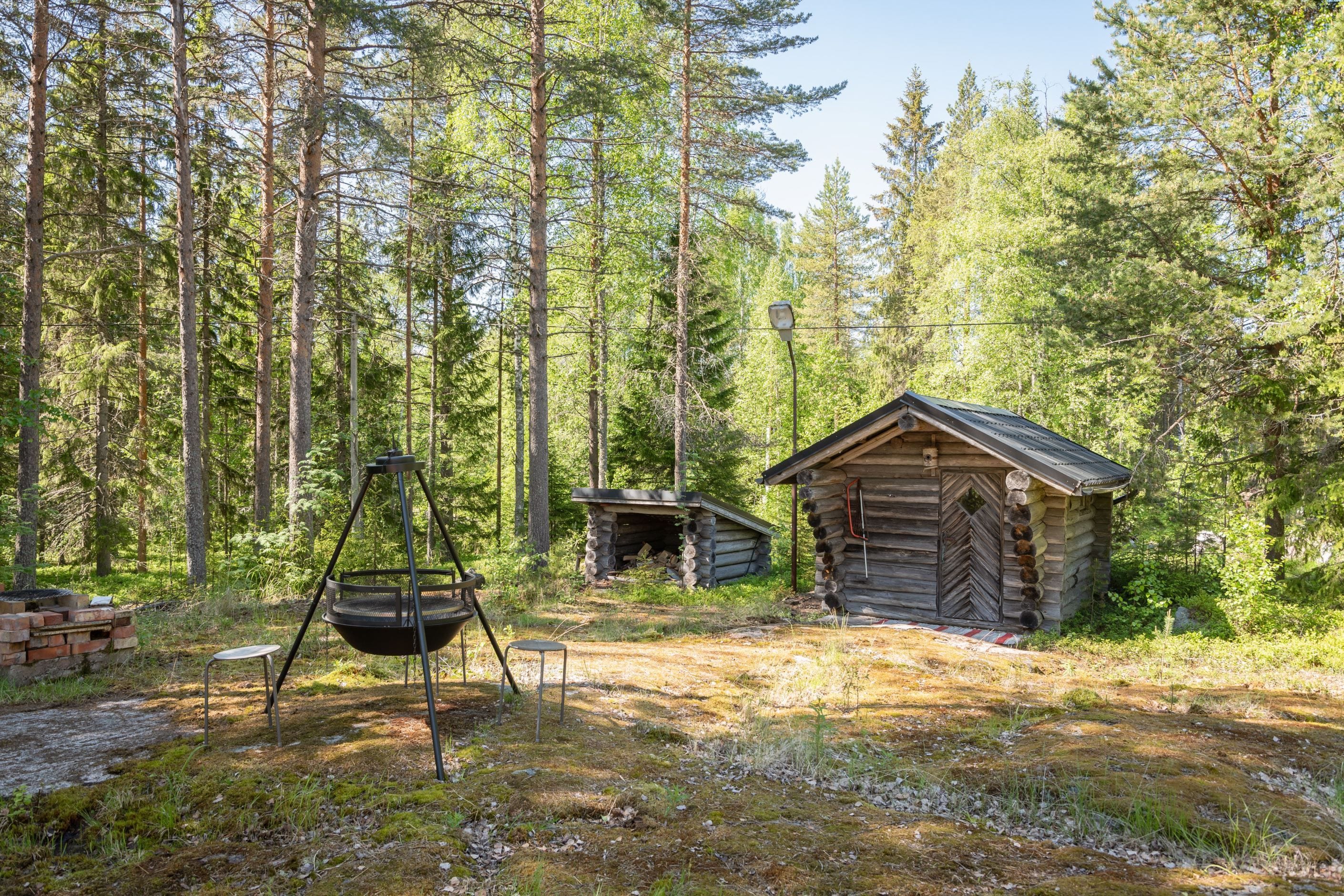 Bastu med dusch