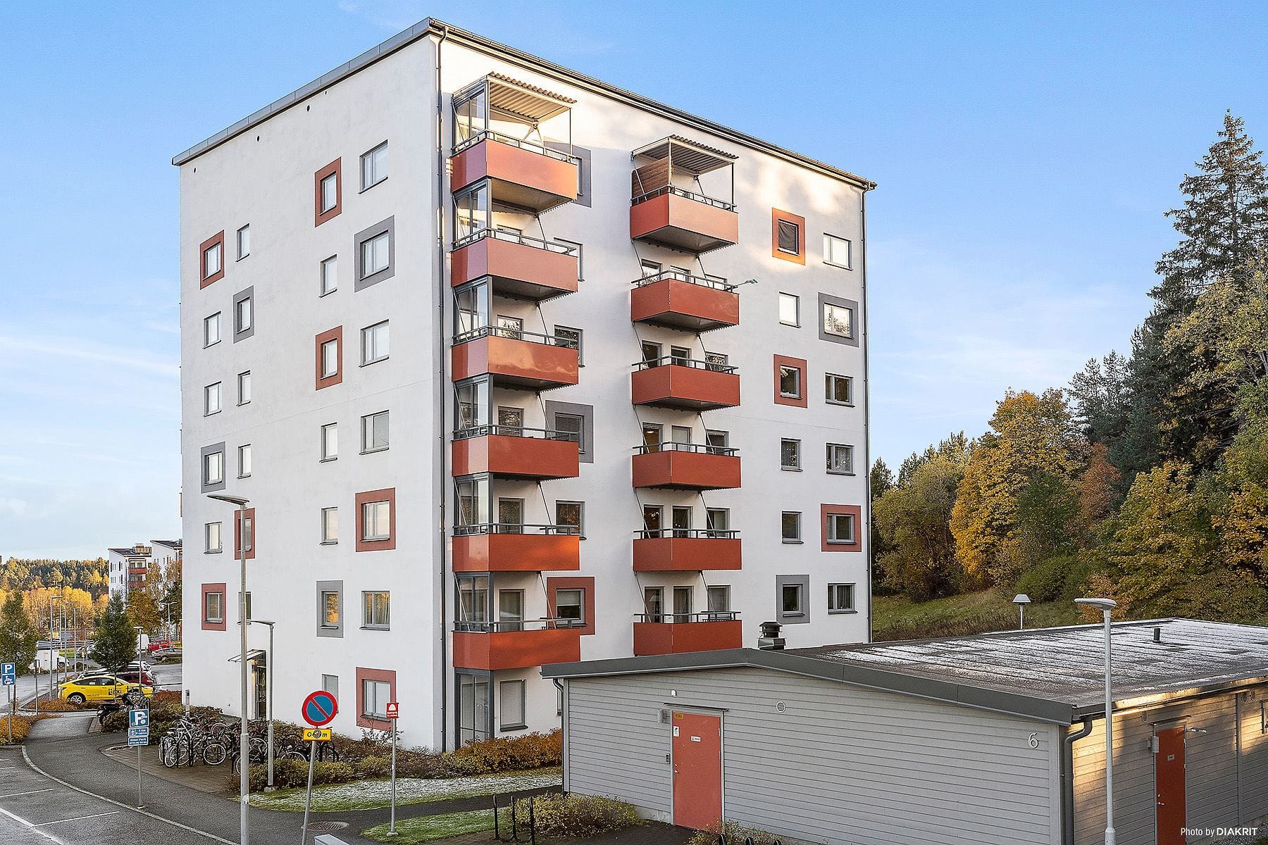 Fasad från gatan