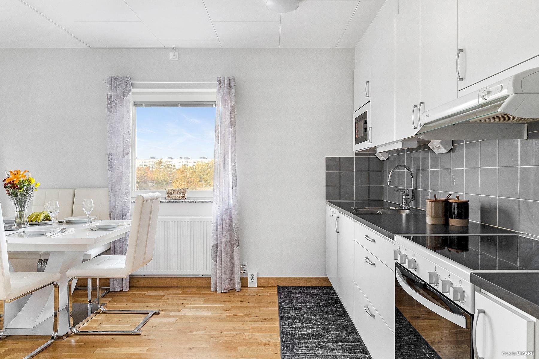 Kök med matplats