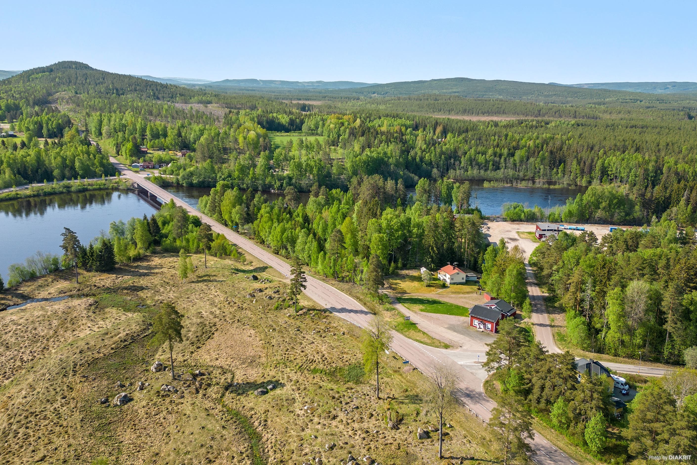 Klarälven i bakgrunden