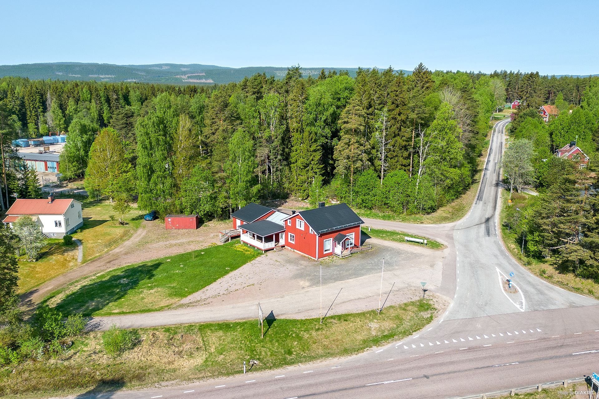 Bra läge för många besökare