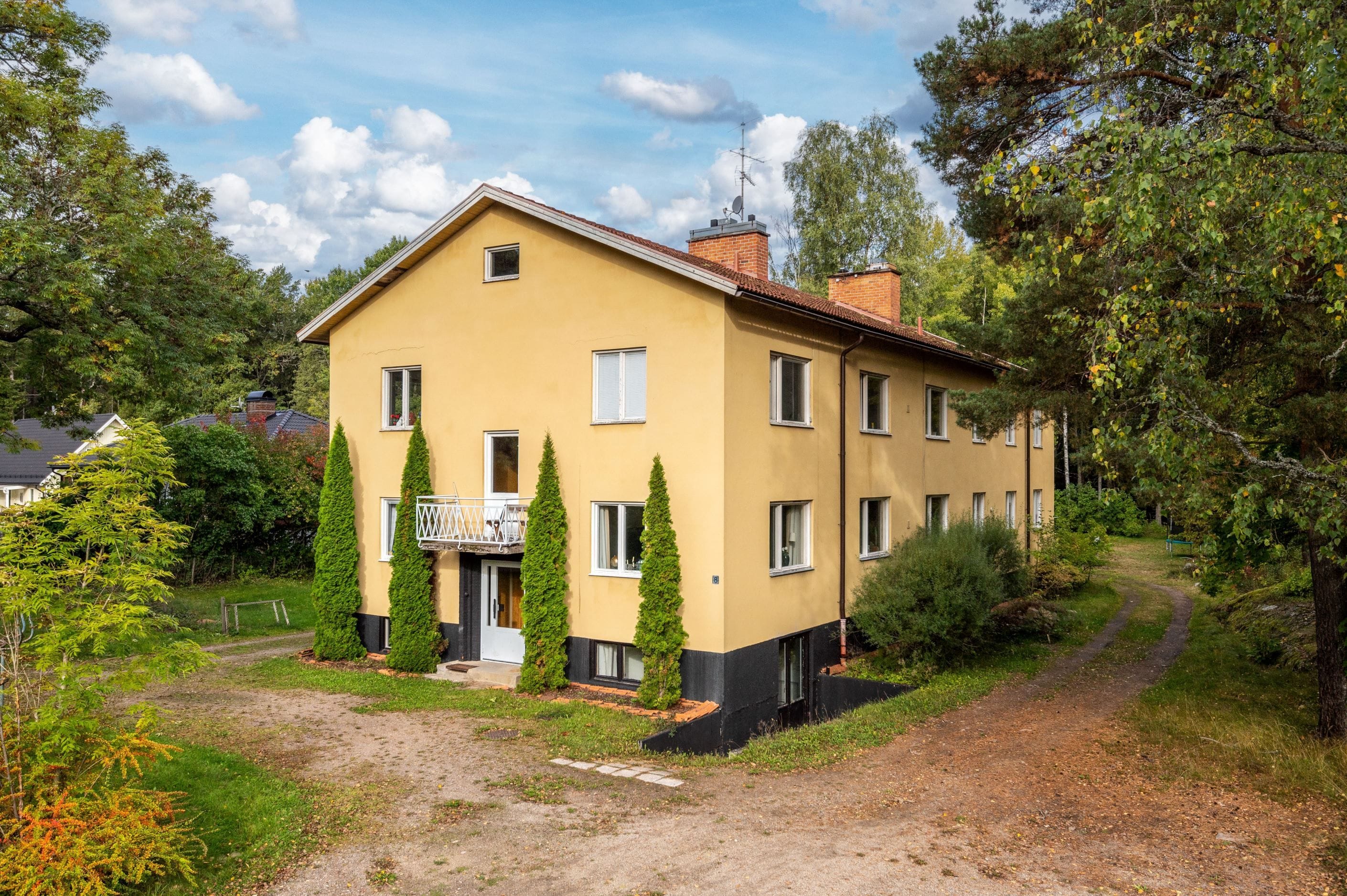 Vy från gatan