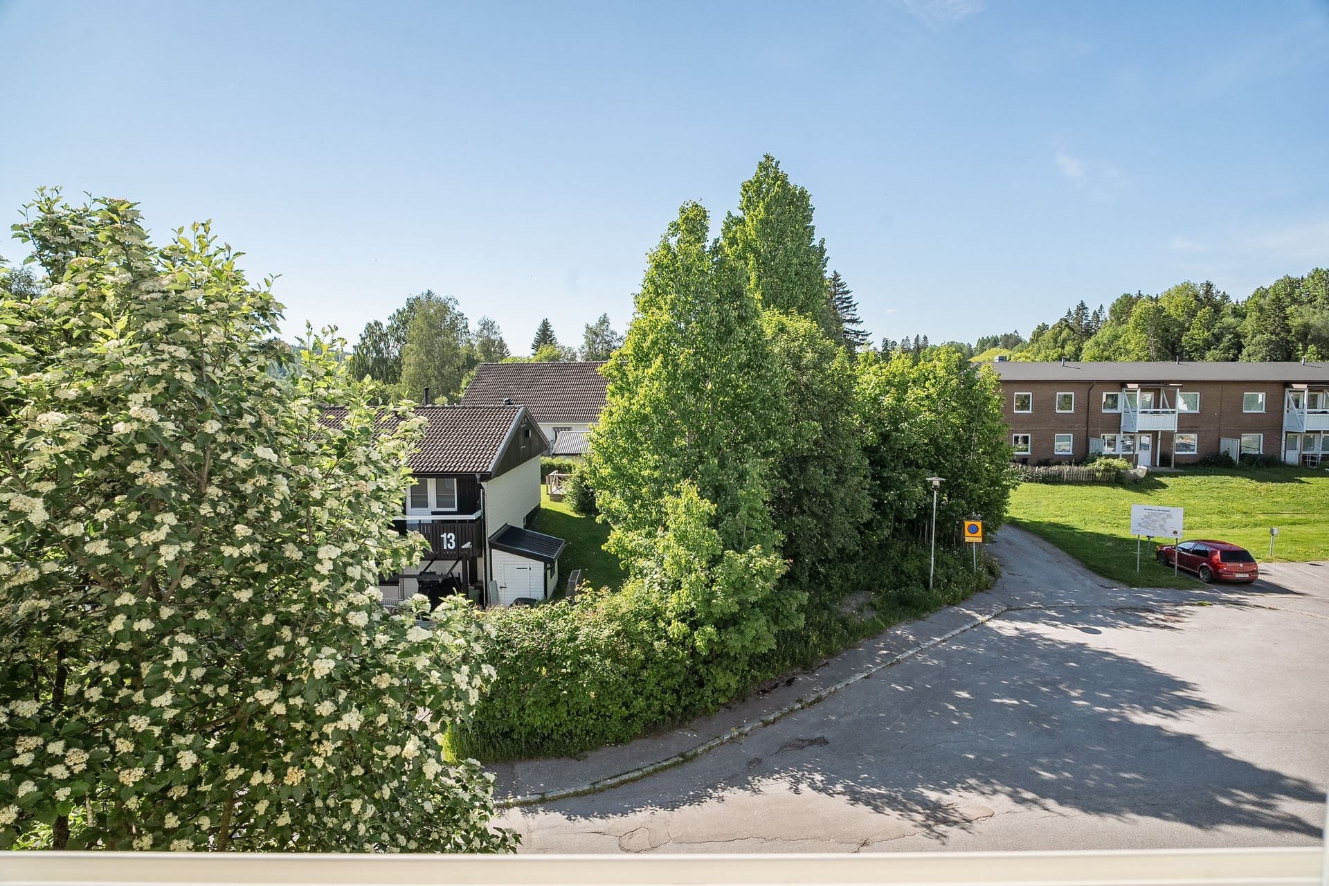 Vy från balkongen
